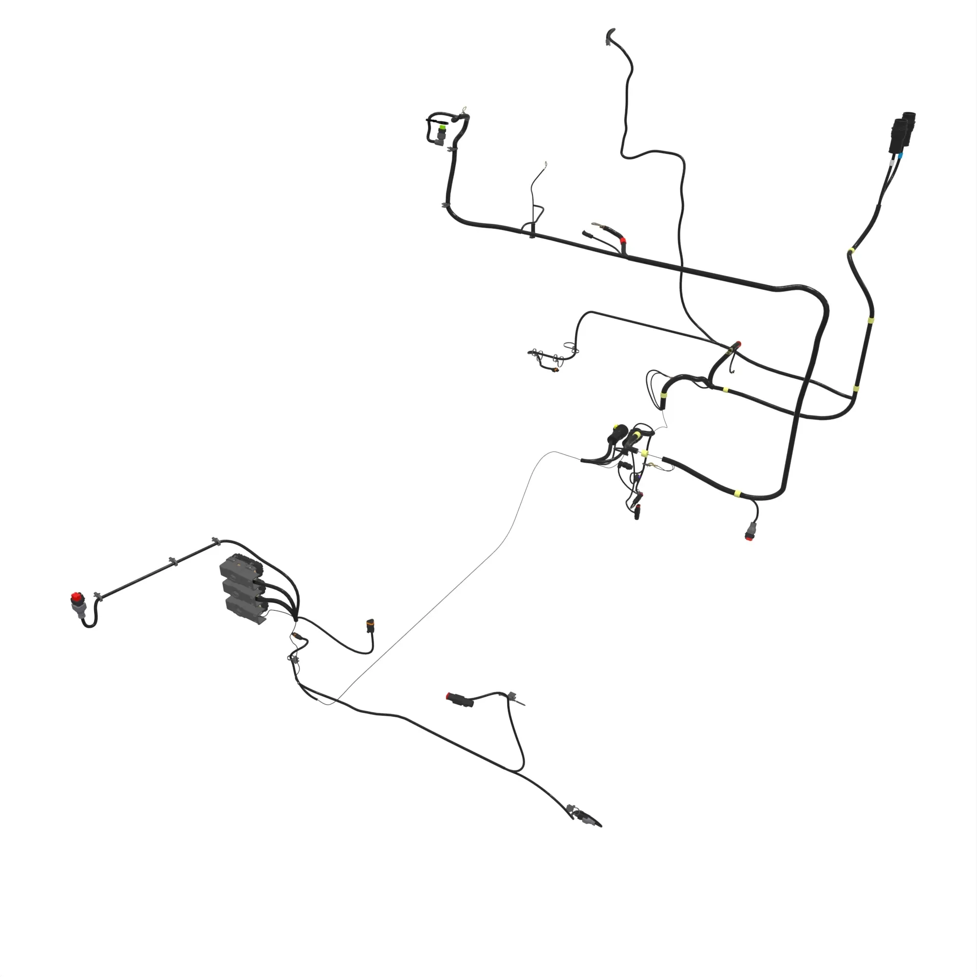 WIRING HARNESS, ENGINE 6.8L T3, STS