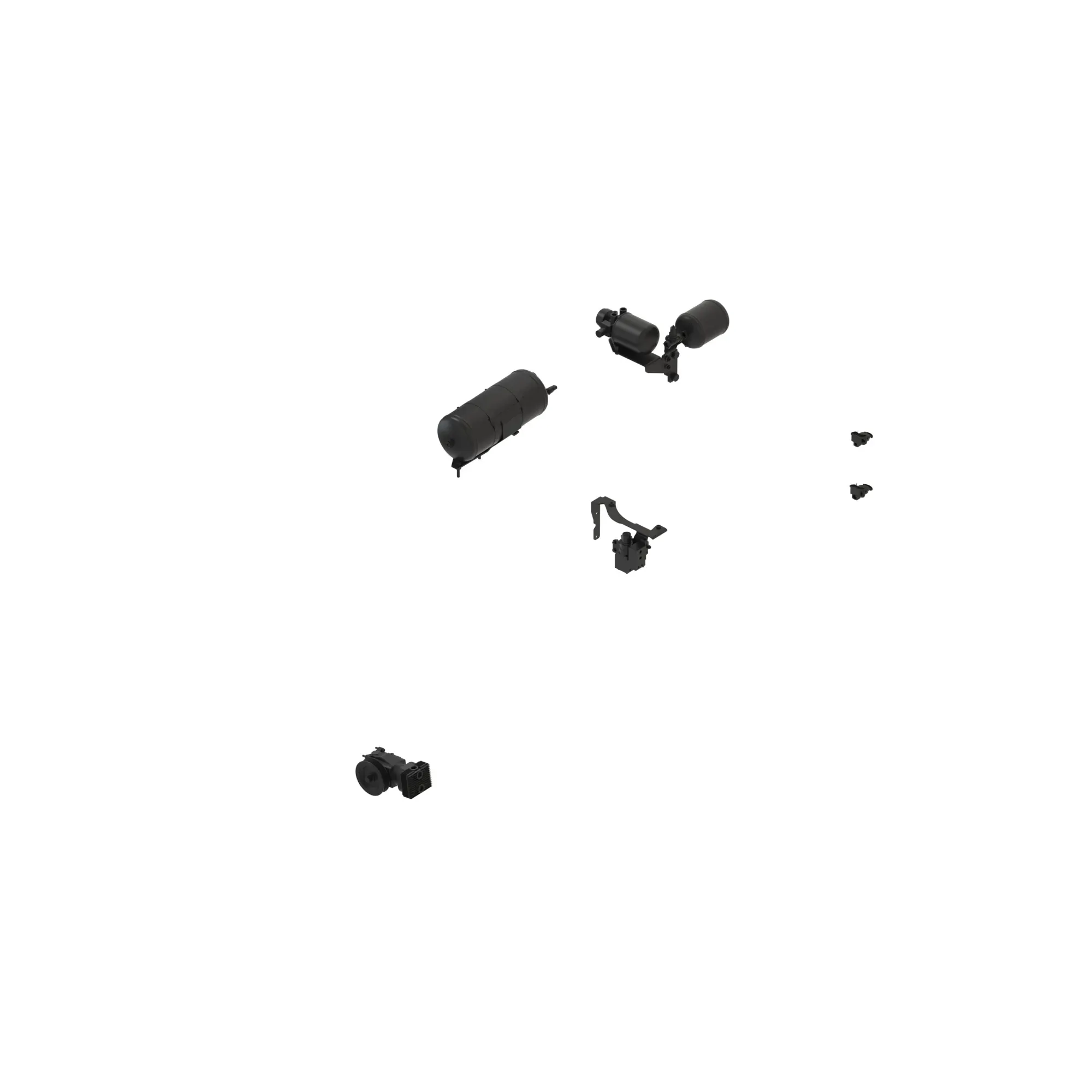 AIR TRAILER BRAKE 2L ATTACHMENT  W/ FA- BRAKE 6R MW16-46