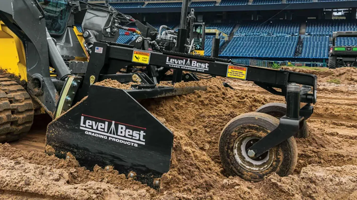 PD96 Level Best® Box Blade - Topcon 2D Ready System Compact Equipment ...