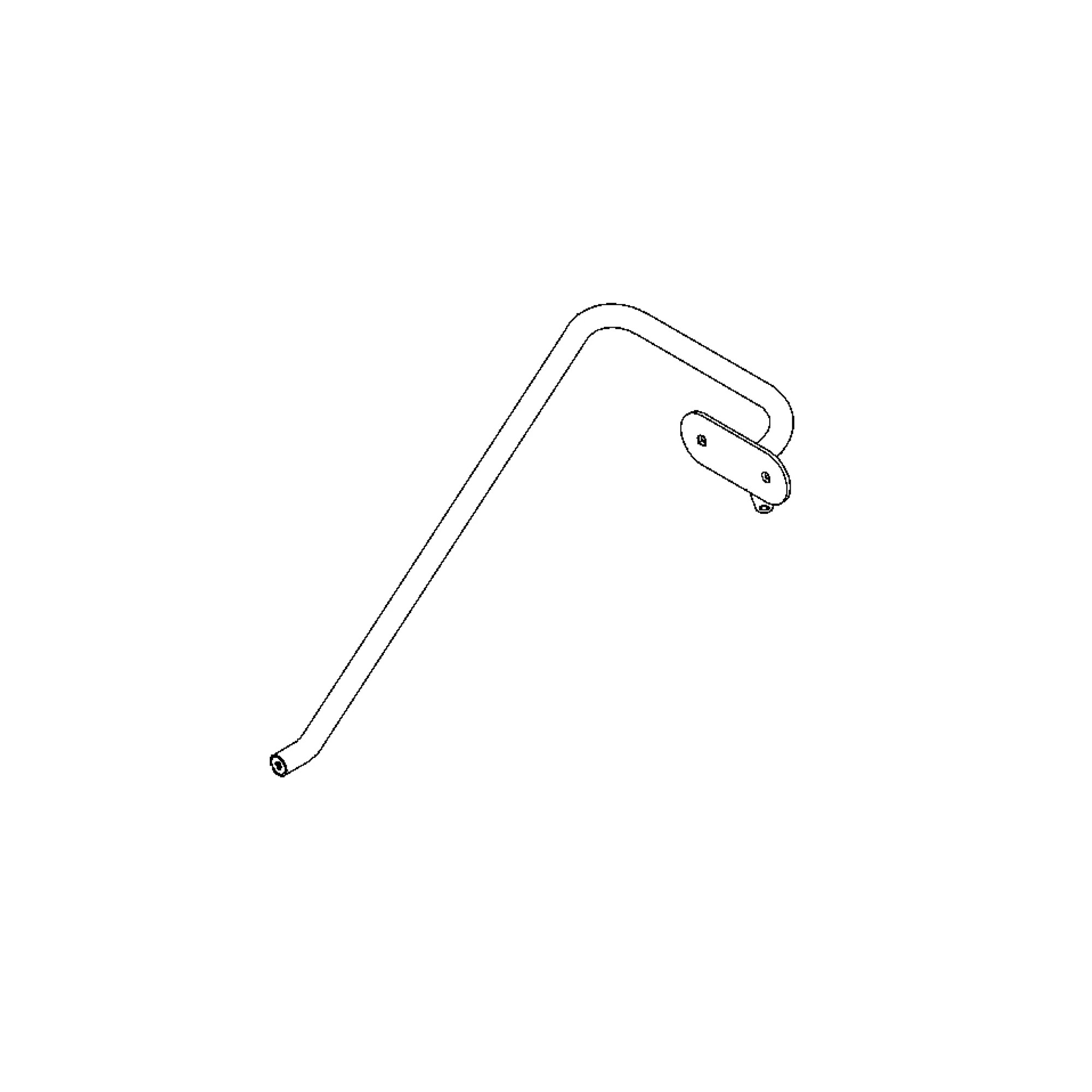 John Deere Left Side Door Handle - RE48253