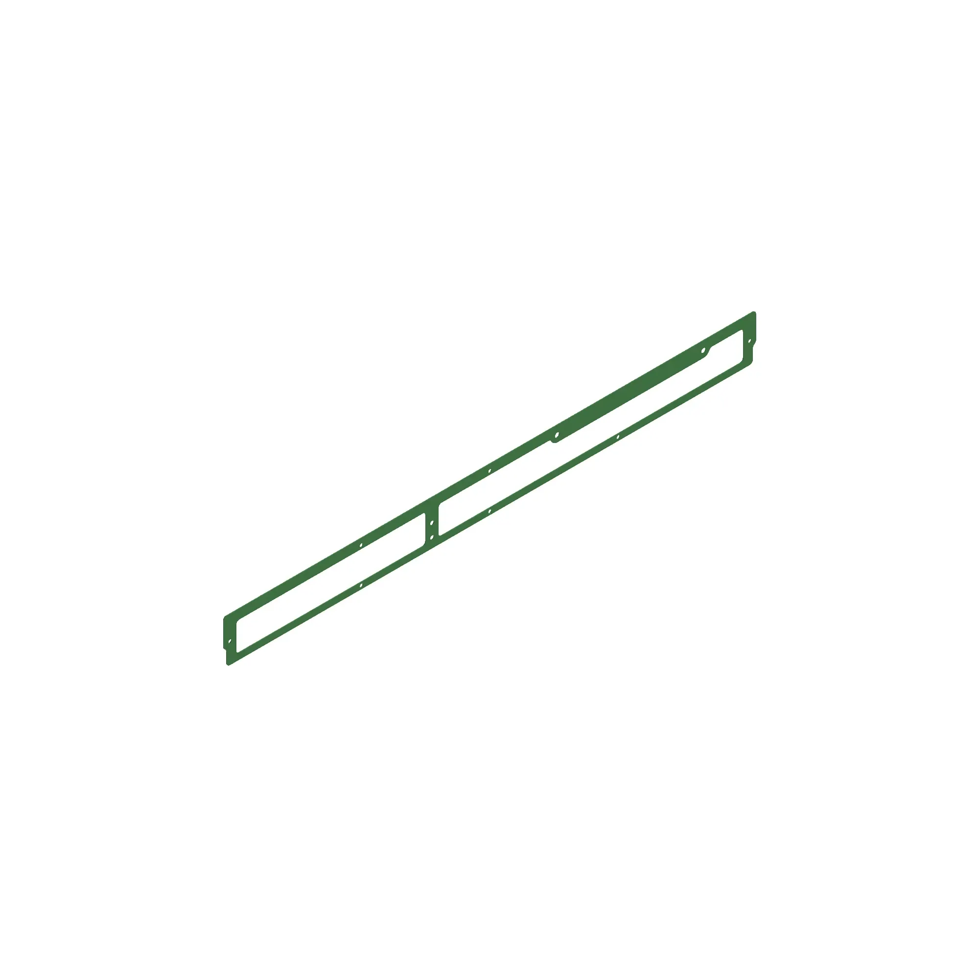 John Deere Cooling Package Top Screen Border Plate - CXT33657