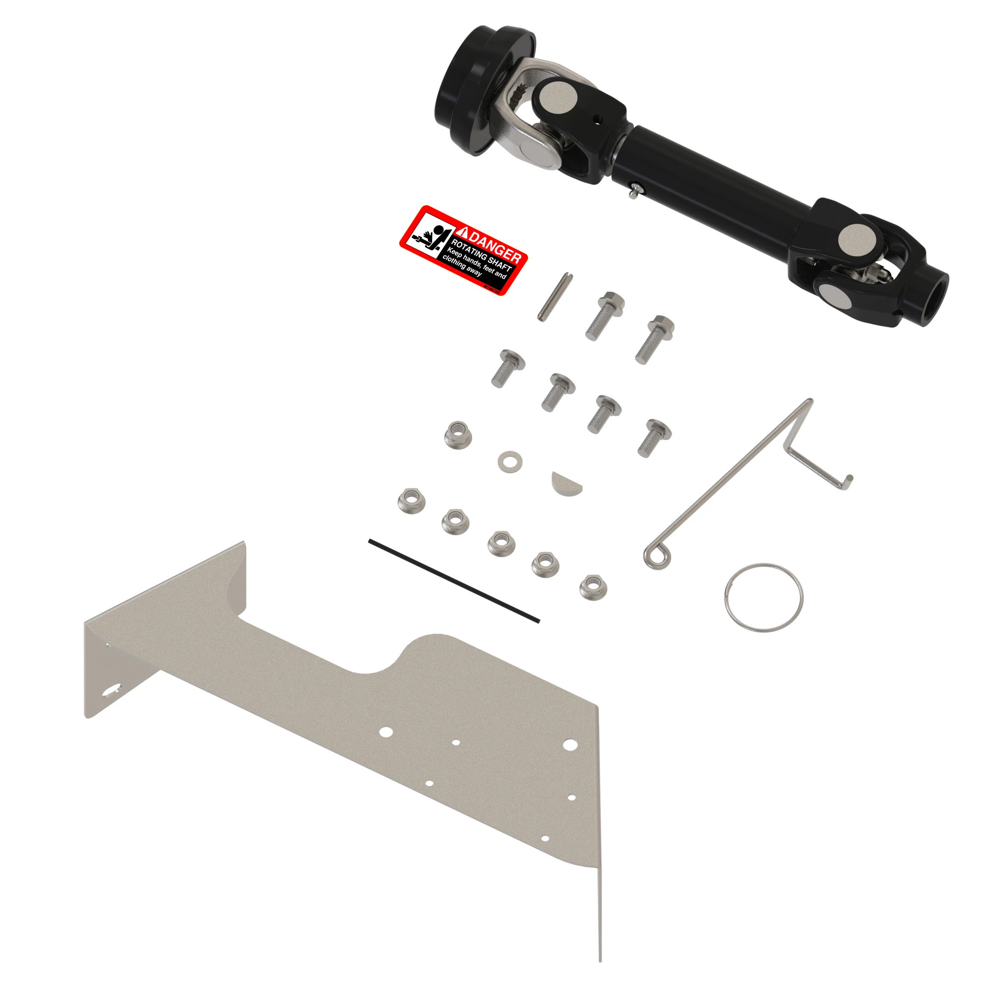 DRIVESHAFT AND SHIELD