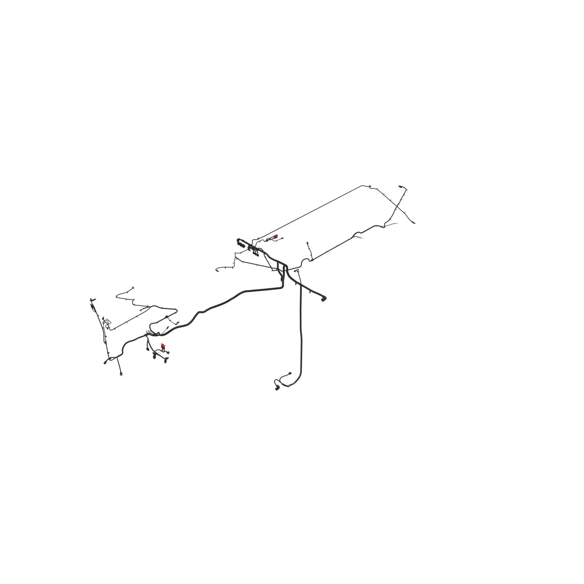 John Deere Main Wiring Harness, Right Side - AXE54917
