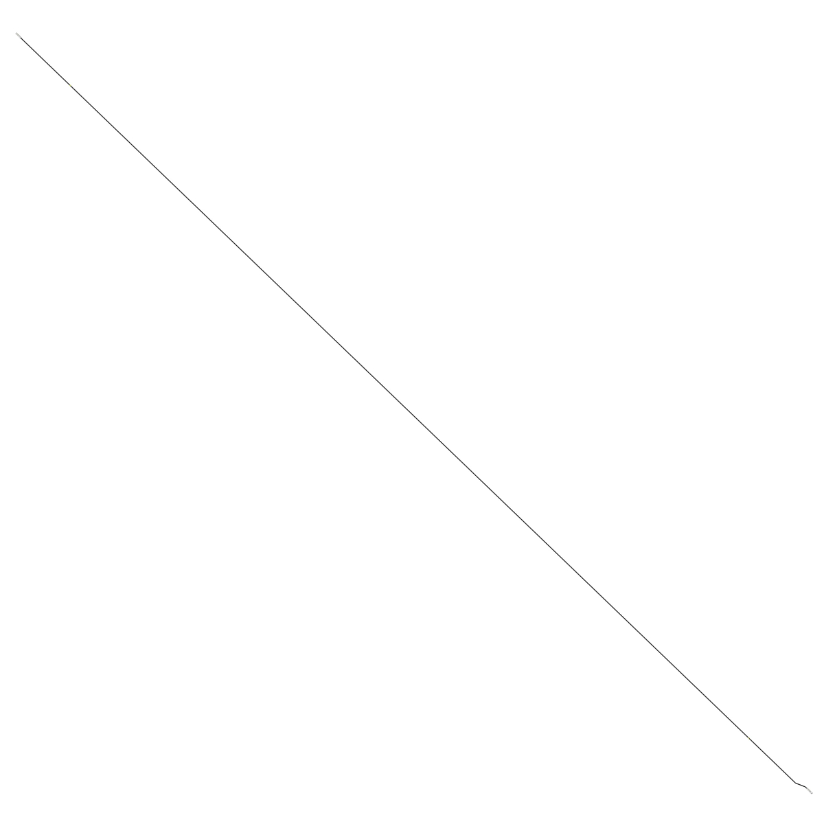 John Deere Reel Drive Return Hydraulic Hose - AH165447