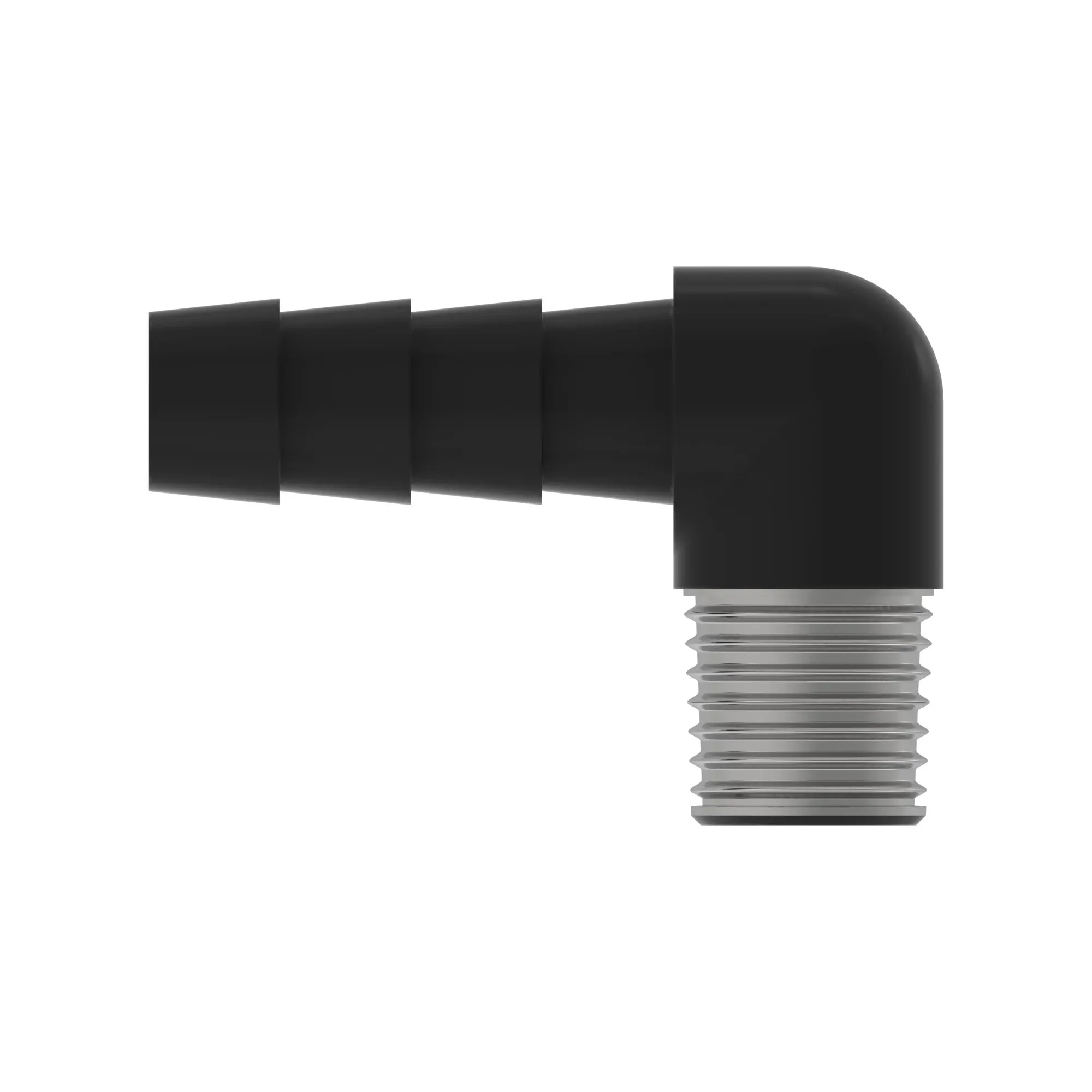 FITTING, PIPE ELBOW, BARBED