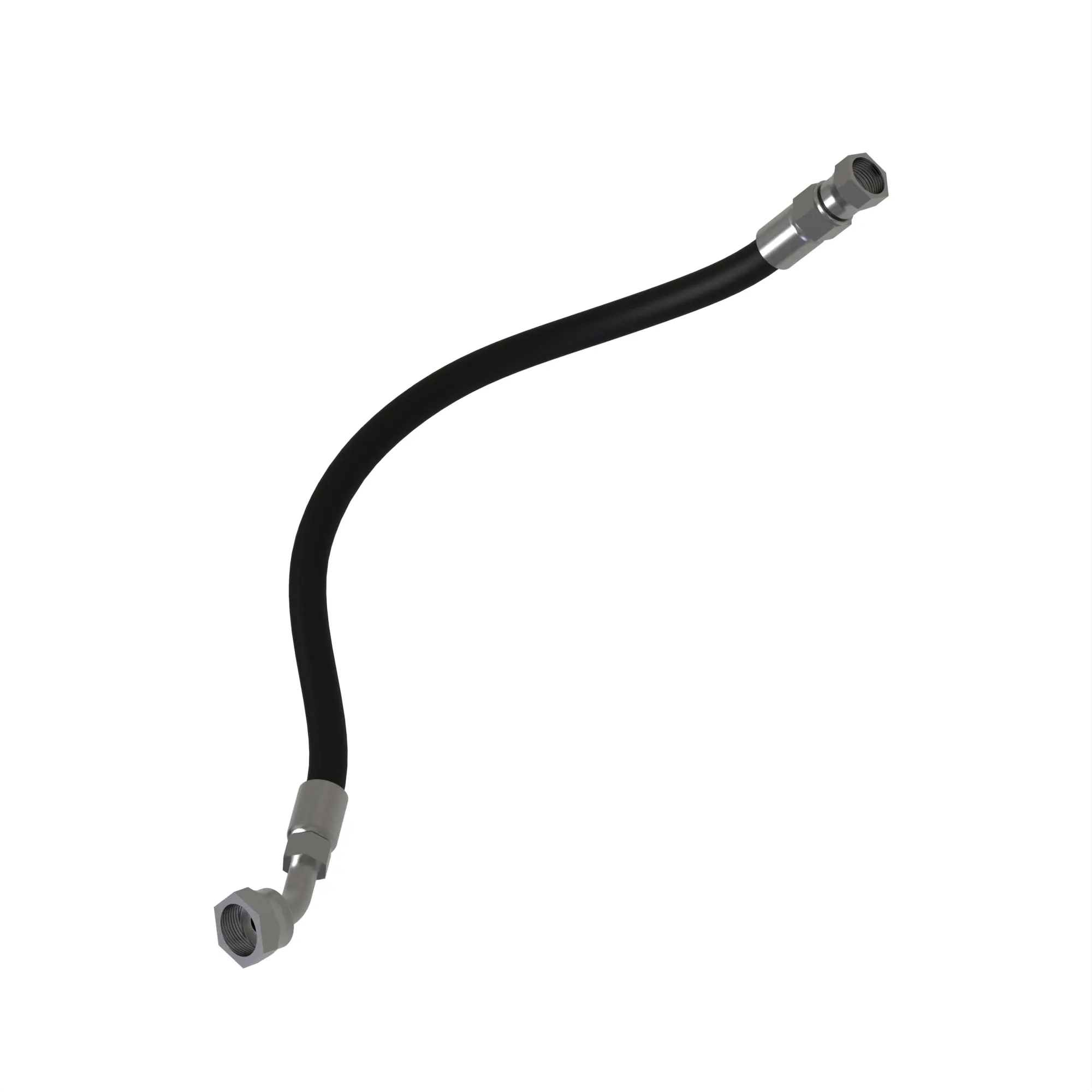 John Deere Steering Hydraulic Hose, Left Side - LVA22624