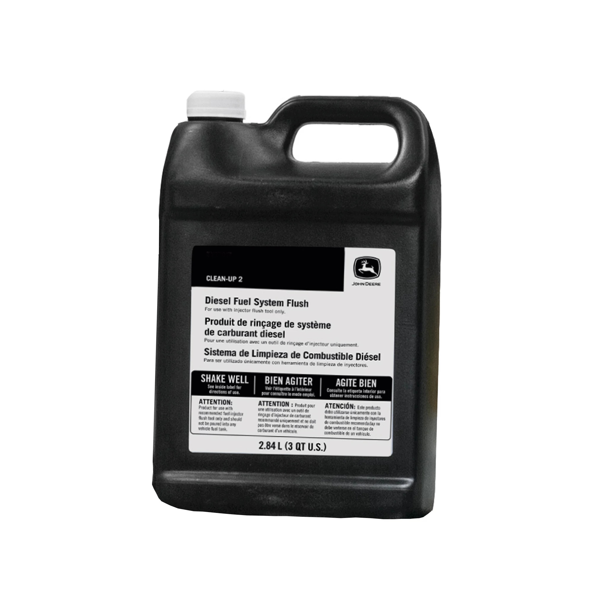 John Deere Diesel Fuel System Flush, Clean-Up 2, 2.84 Liter (0.75 Gallon) - TY27017