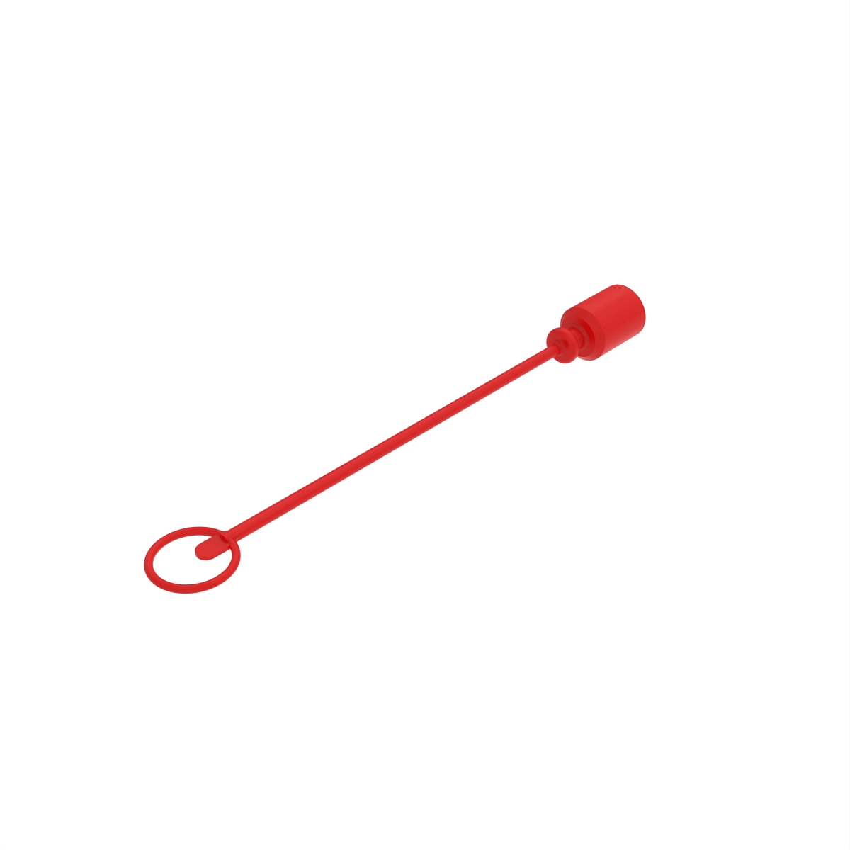 Cap, 3/8" Dust (Red)