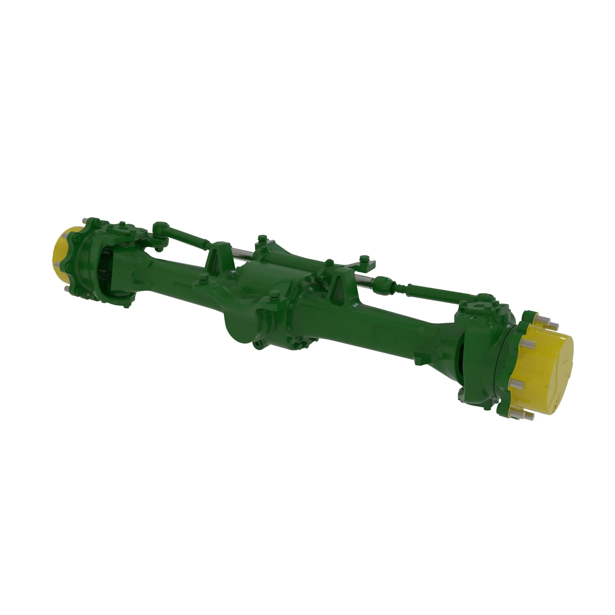 Front Axle DANA 720 - MFWD, paddy seal, limited slip differential, primer painted, filled with oil