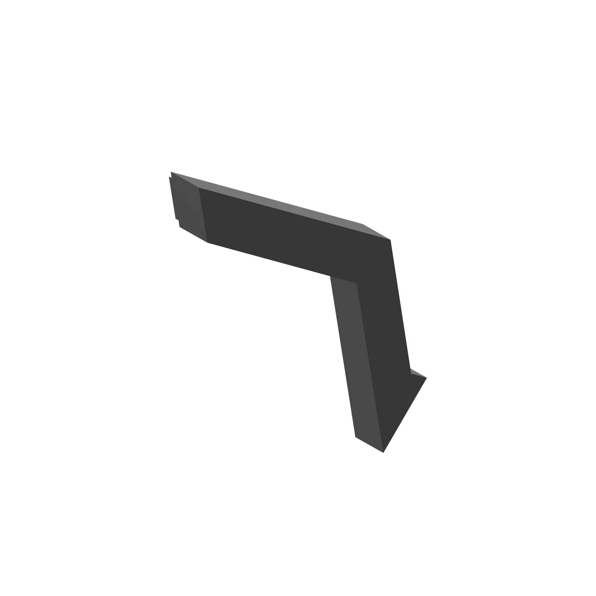 John Deere Cab Enclosure Rock Guard Side Weatherstrip - KV21029