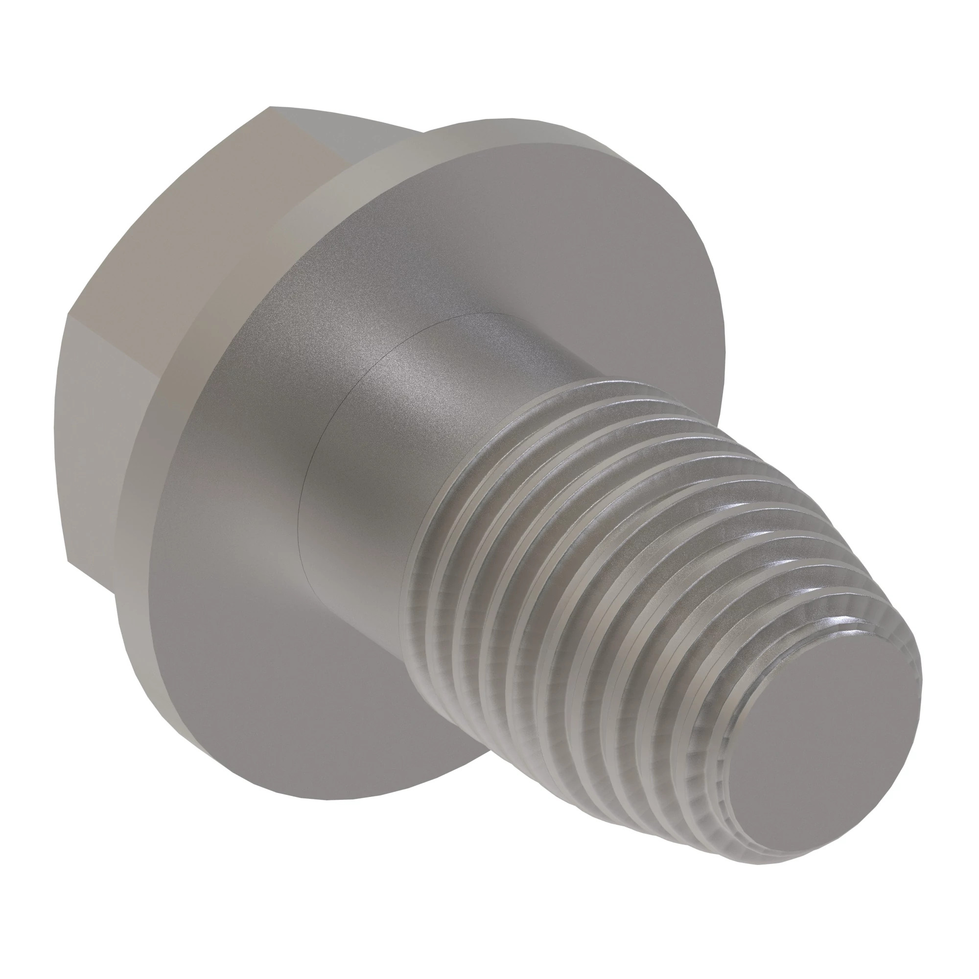 John Deere Hexagonal Flange Head Self-Tapping Screw, 0.19" X 3/8" - 37H147