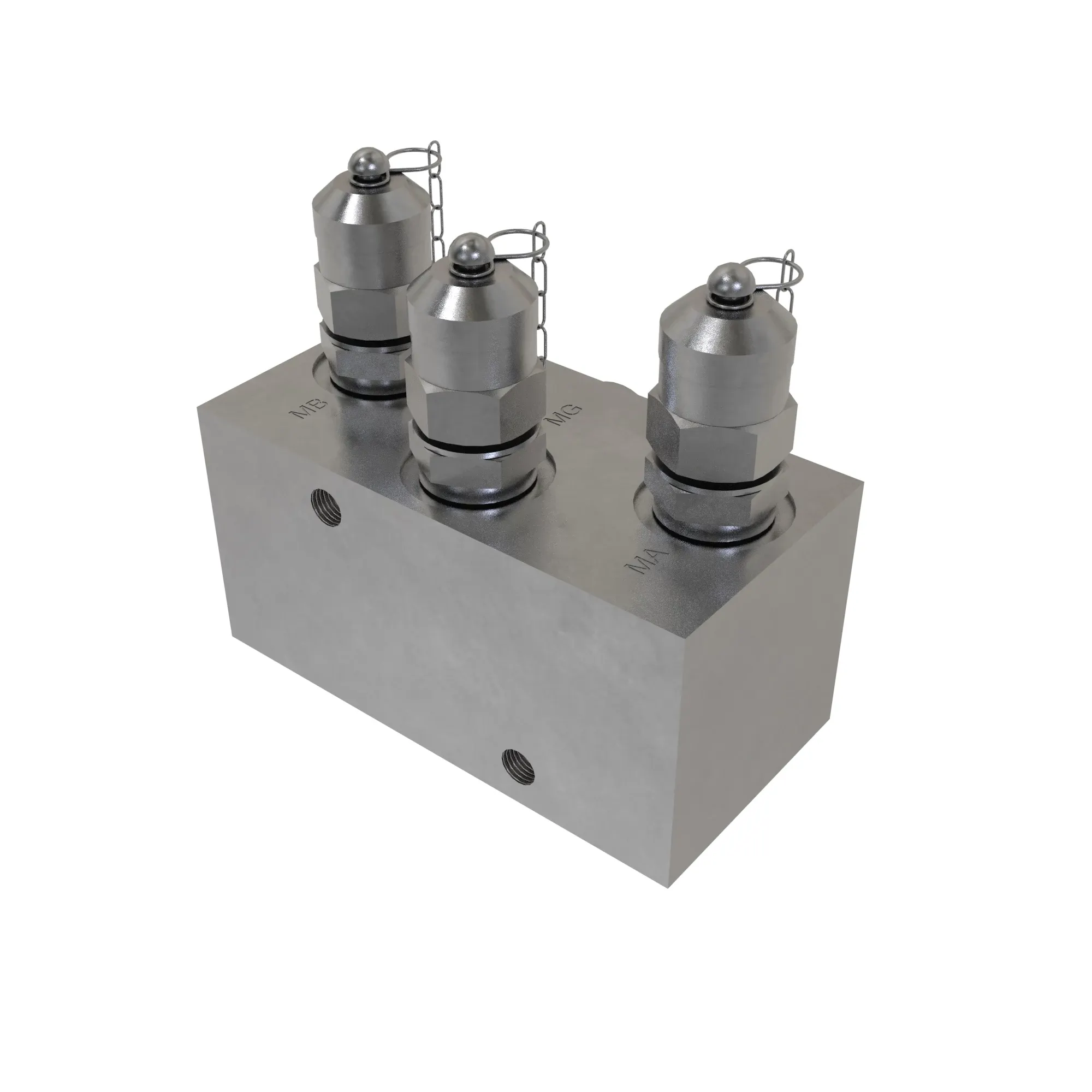 John Deere Hydrostatic Pressure Measurement Valve Stack - F070676