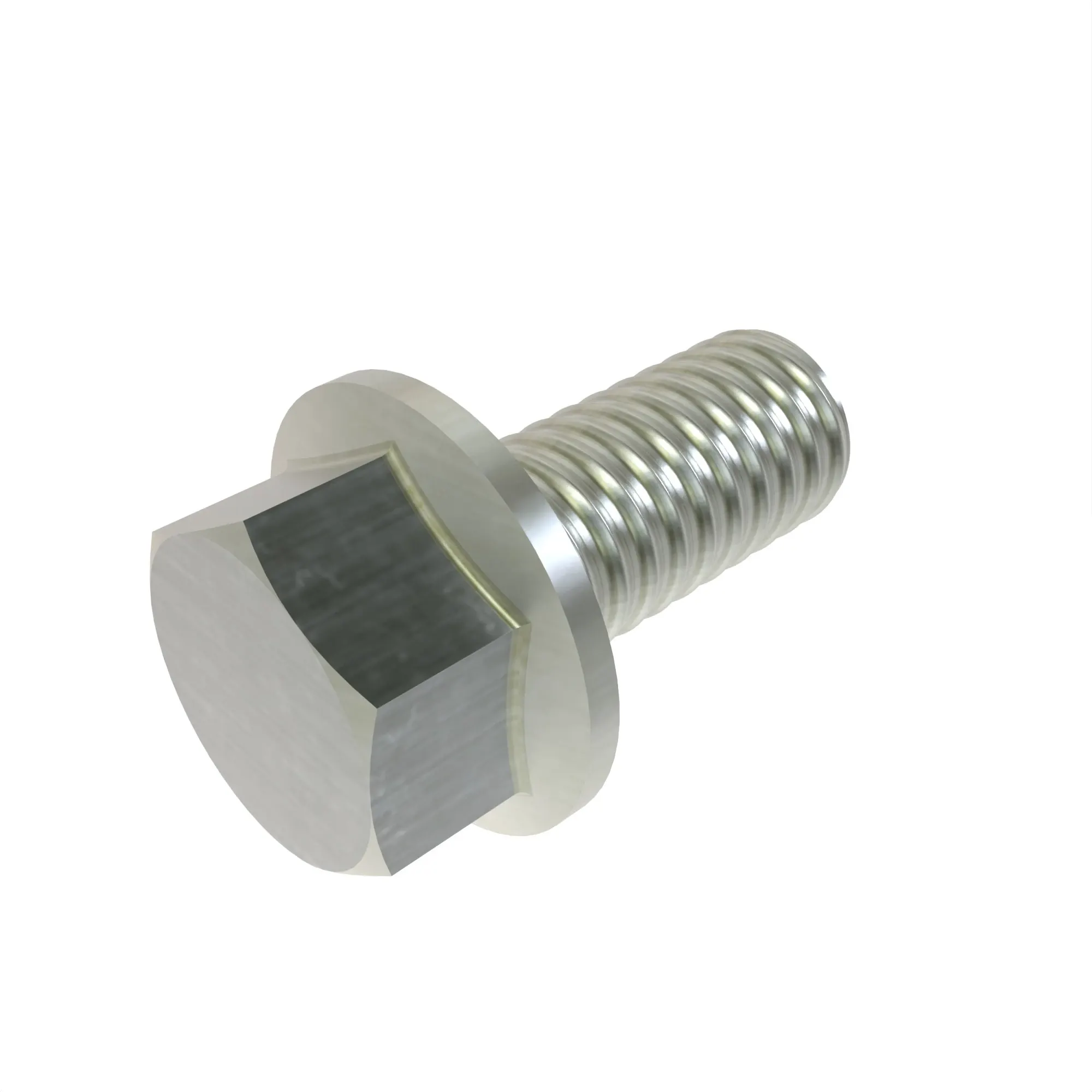 John Deere Hexagonal Head Flanged Screw, M8 X 12 - R521390