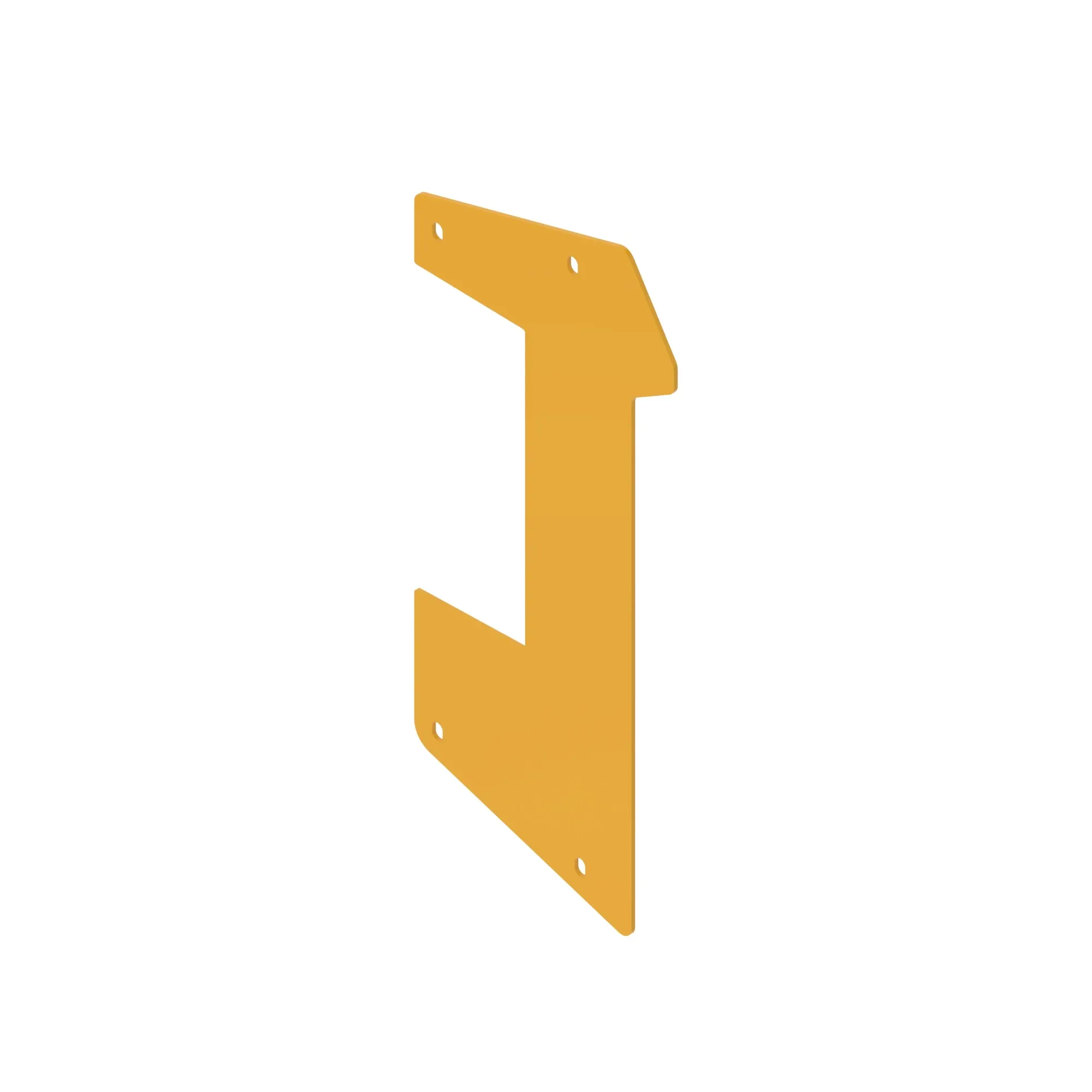 Plate, Left Counterweight Cover 444