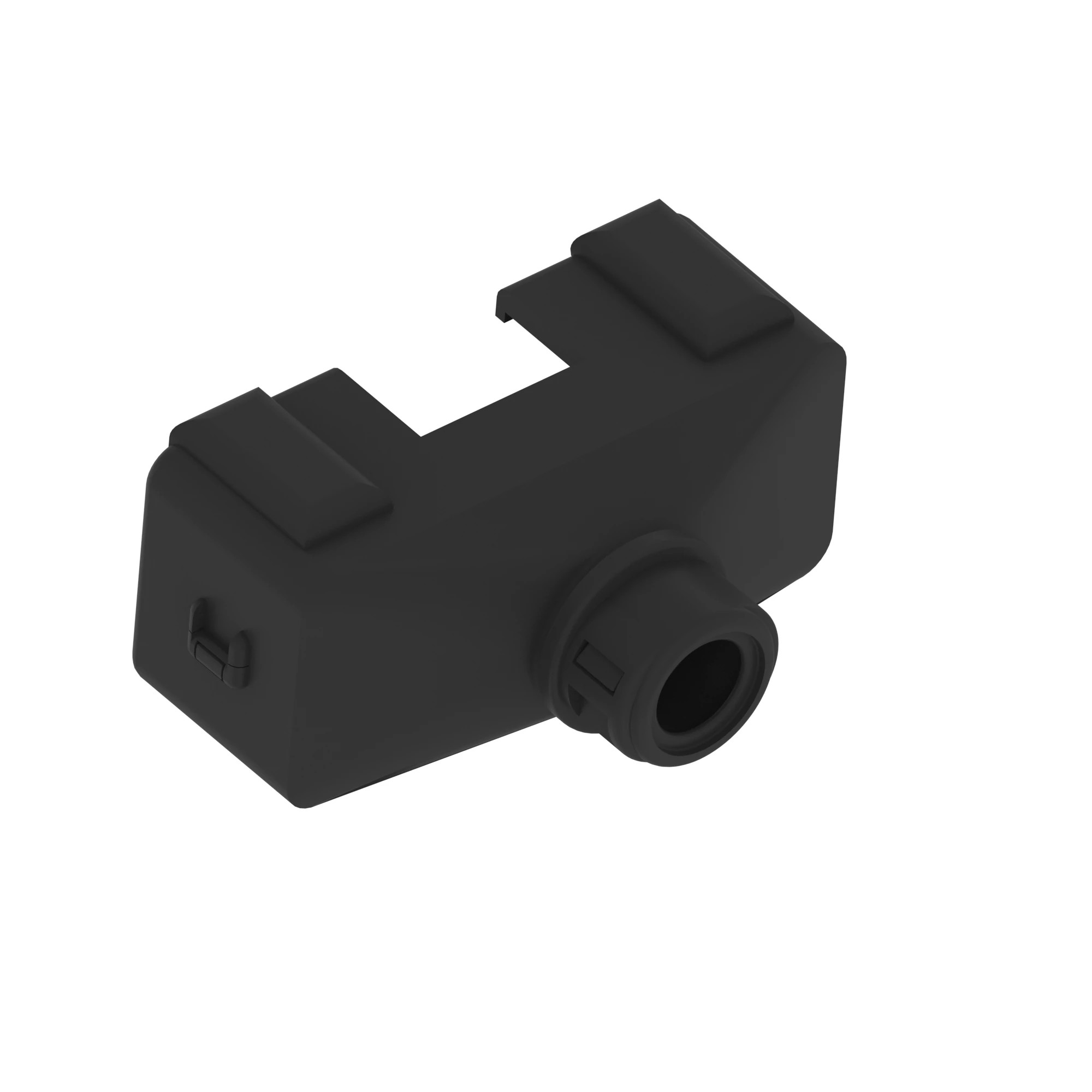 ACCY FCI APEX BACKSHELL BLK PLSTC