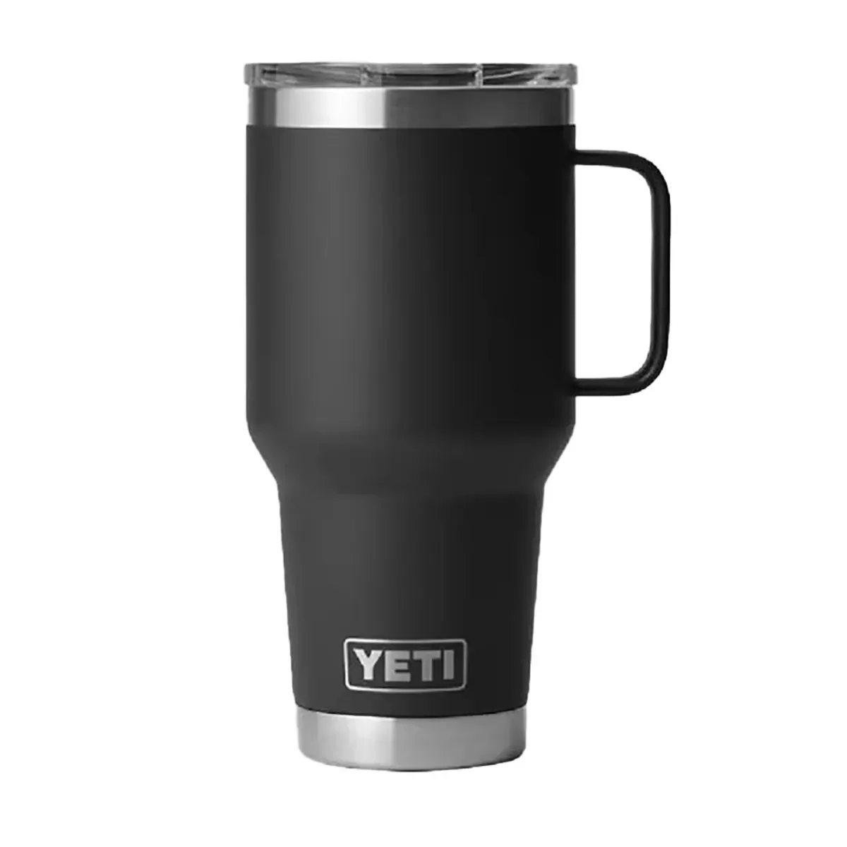 "YETI® 30 oz Black Rambler® with Handle"