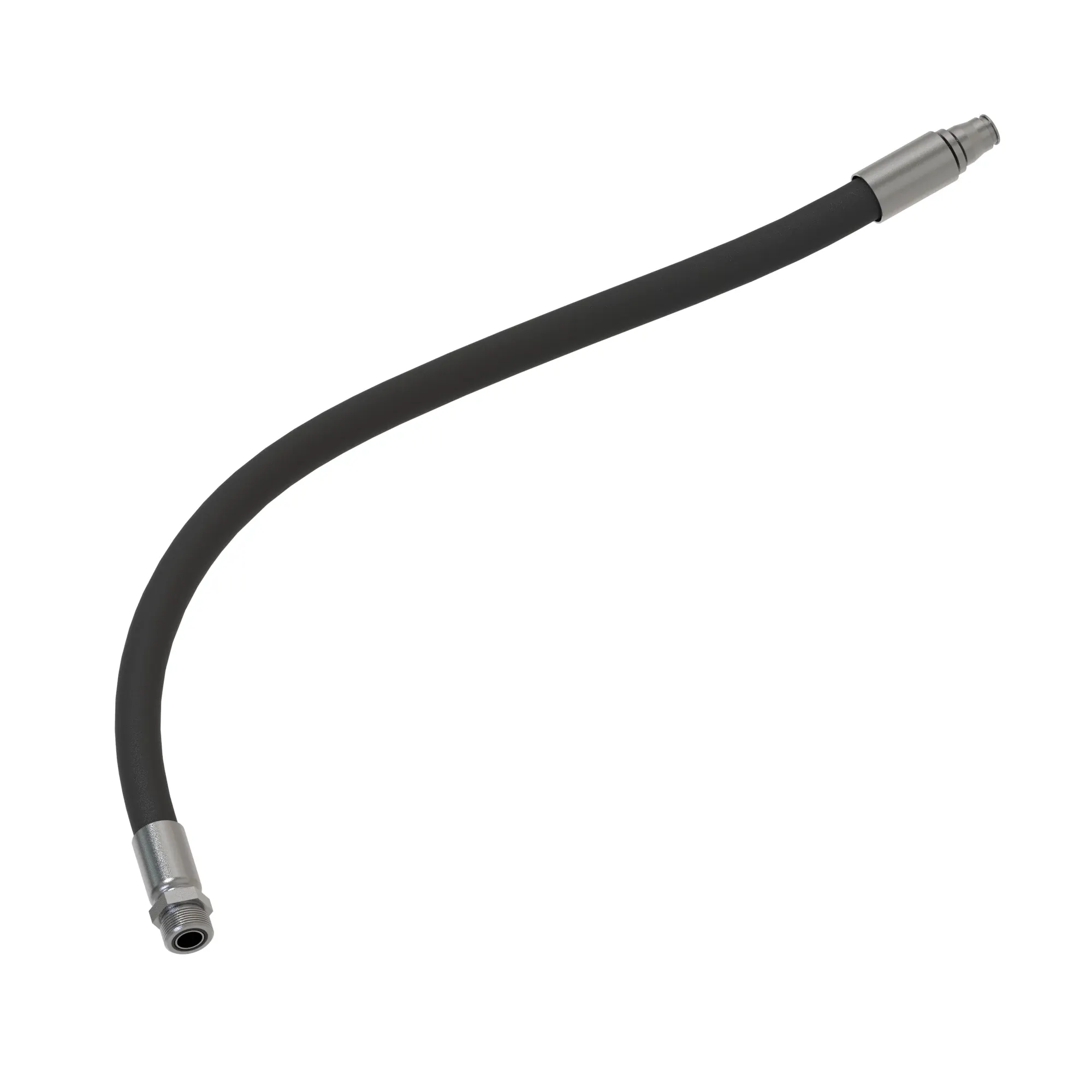 John Deere Hydraulic Hose with Straight End Fittings - AT542868
