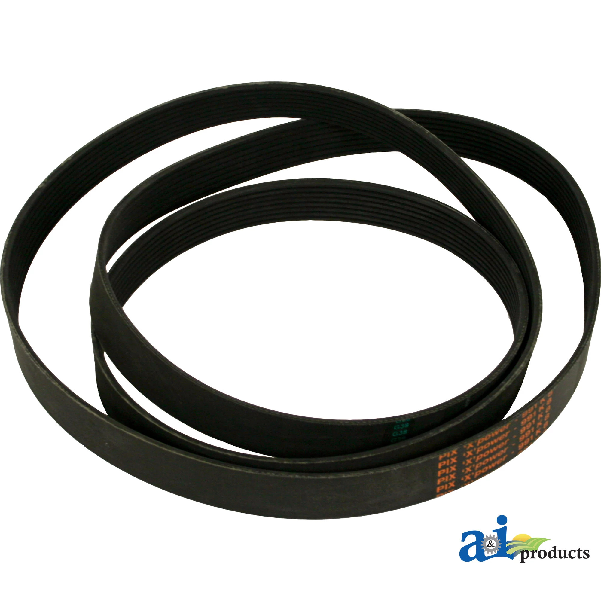 A&I Products Engine Auxiliary V-Belt, Effective Length 2525 mm (99.4 inch) - A-991K8