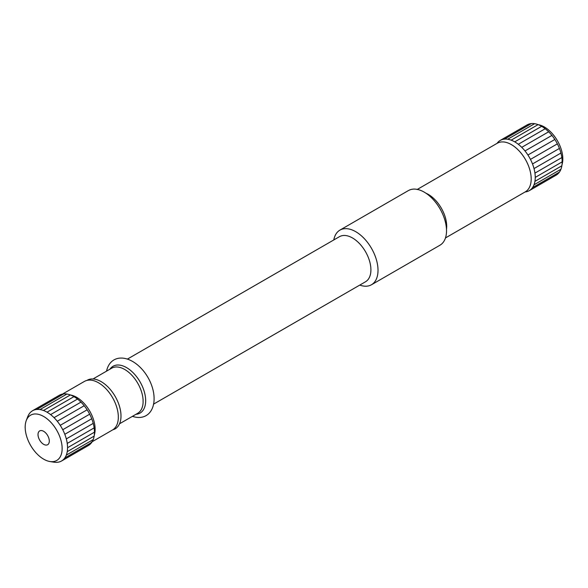 John Deere MFWD Input Shaft - R227481