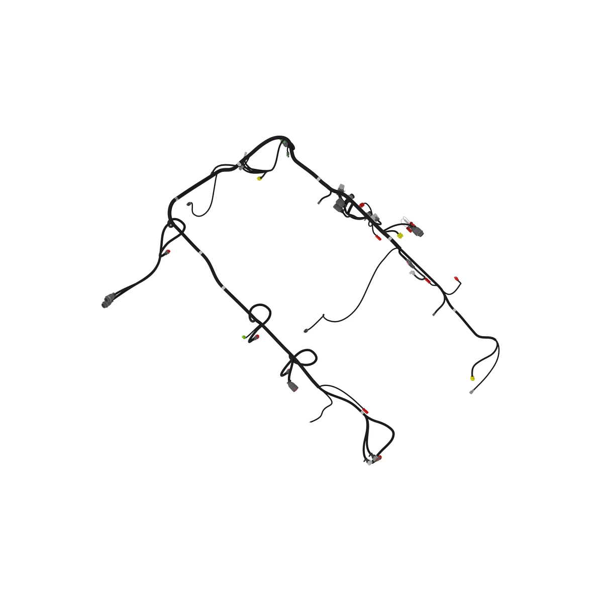 WIRING HARNESS, HARNESS, REAR BACK