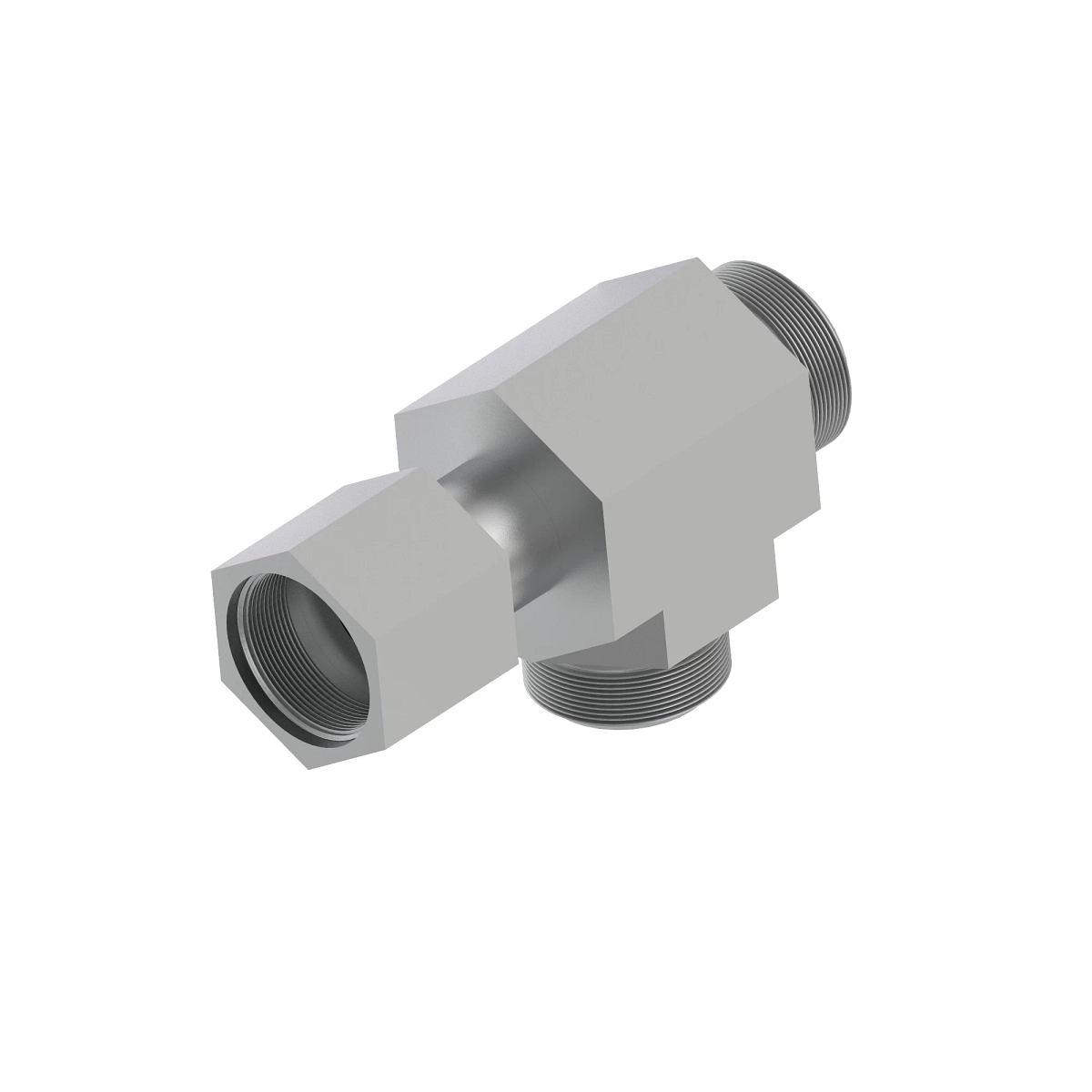 Swivel Run Tee, O-Ring FSF