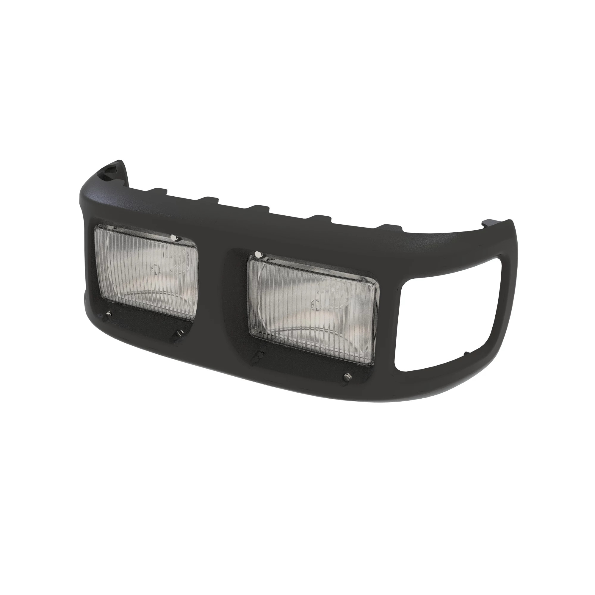 HEADLIGHT, H4, LH TRAFFIC, NO CORNE