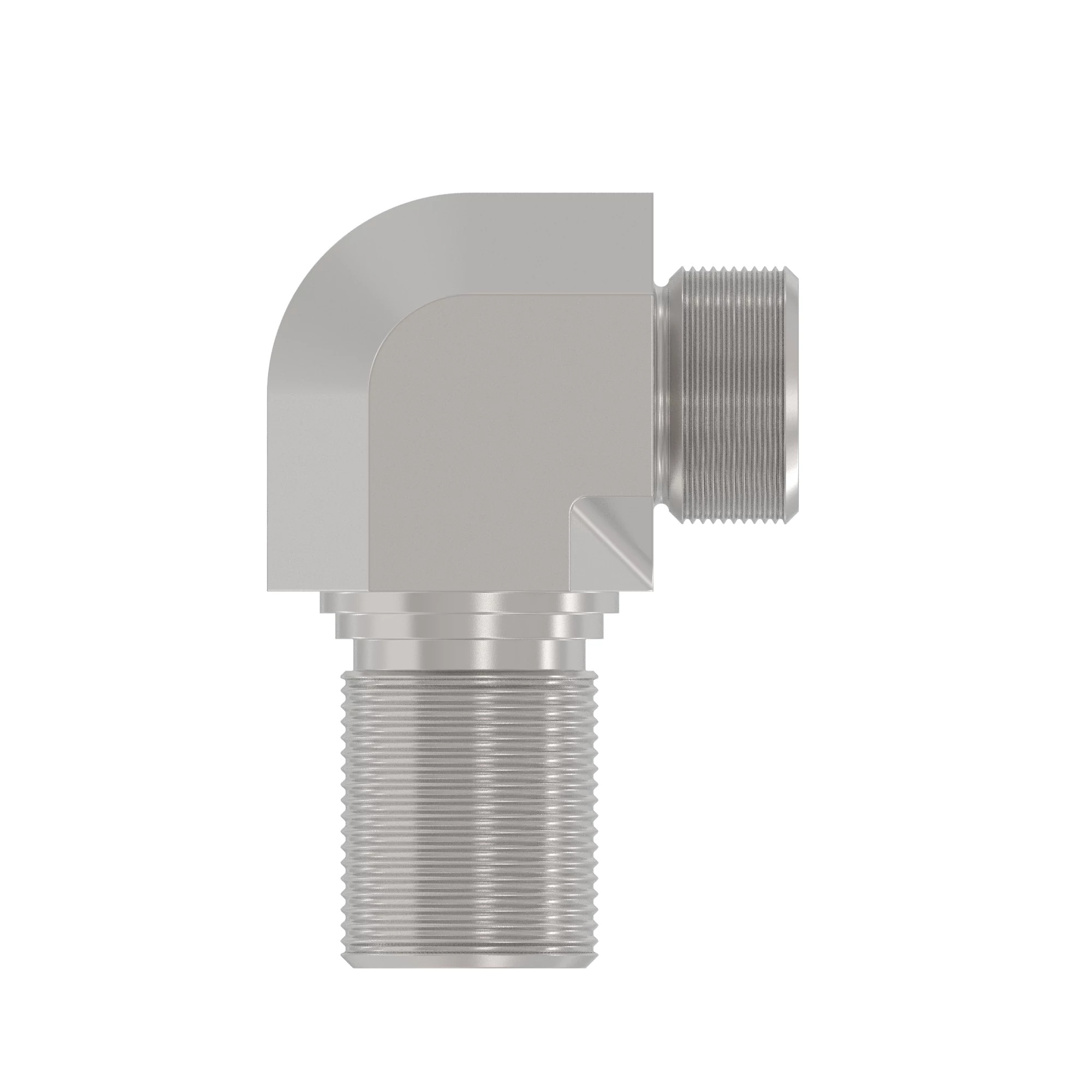 90 DEG BULKHEAD ELBOW (BHE), ORFS