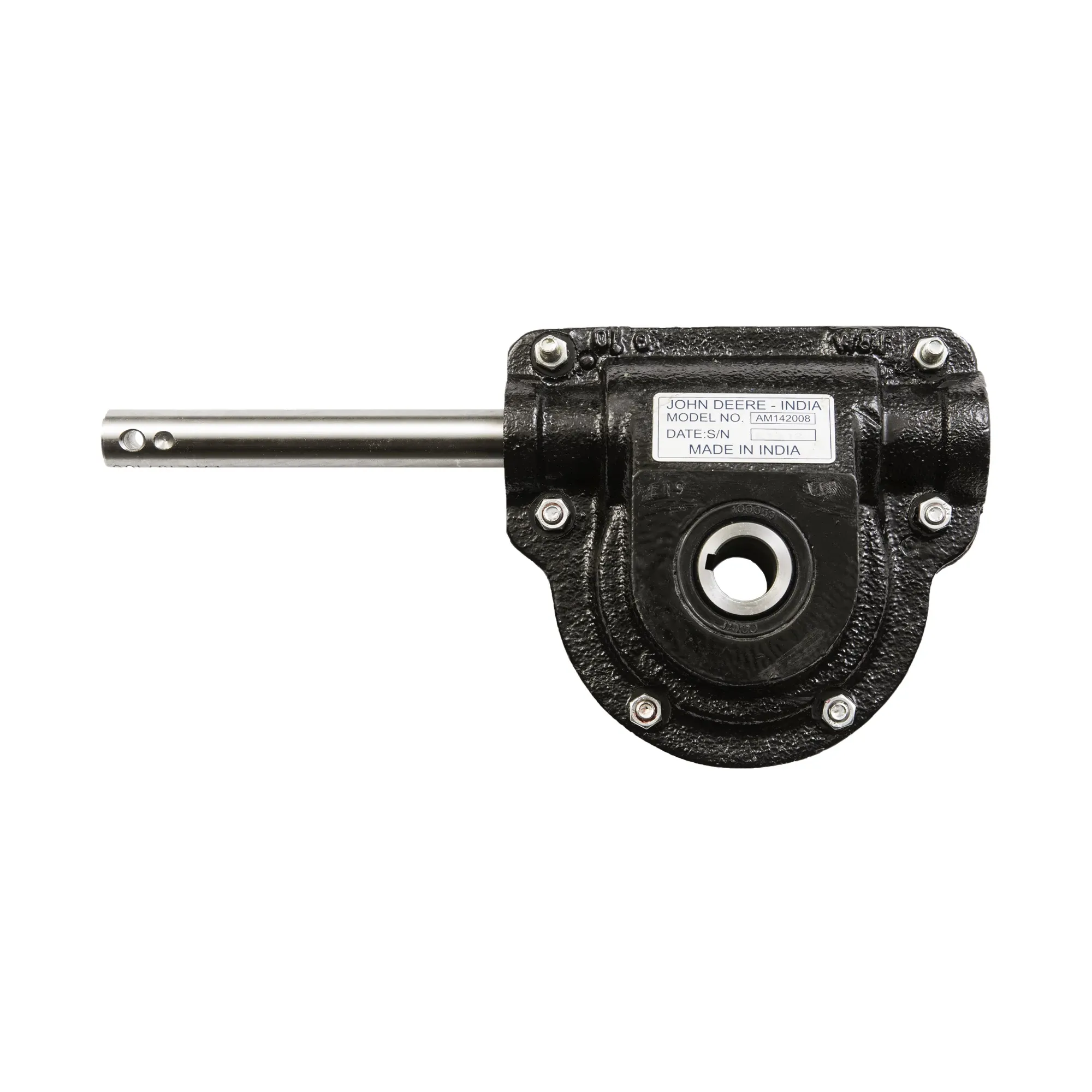 John Deere Auger Worm Gear Drive Assembly - AM142008