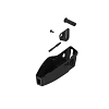 ARMREST KIT, LH ARMREST LOWER TUB A