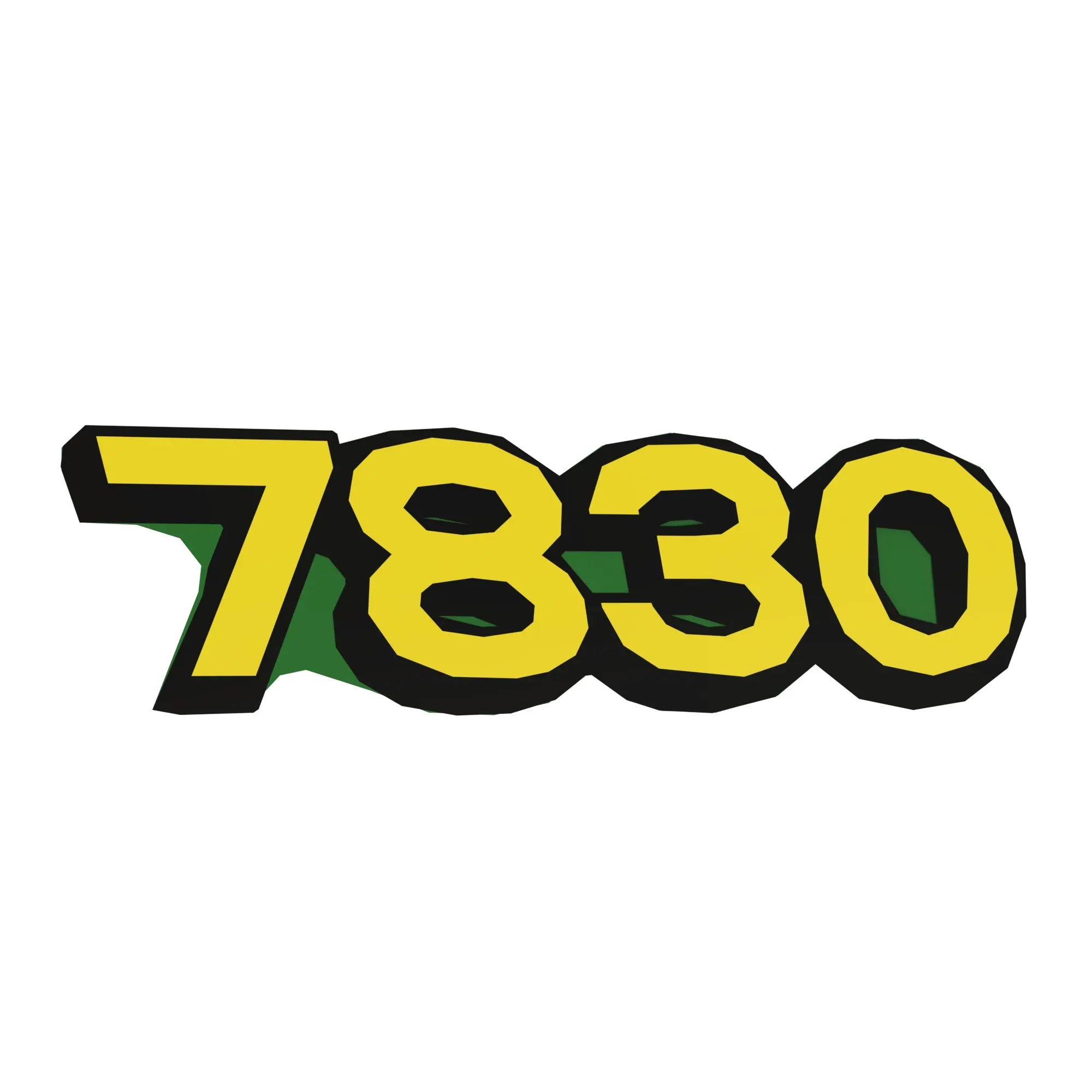 John Deere 7830 Label, Right Side - R262777