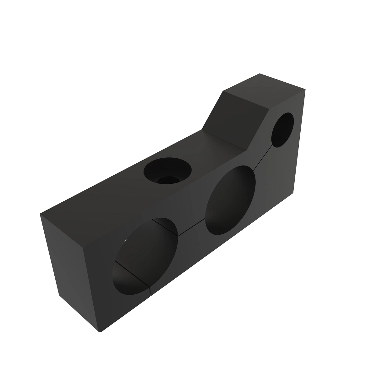 Block Clamp, Fuel/El Rear of Front