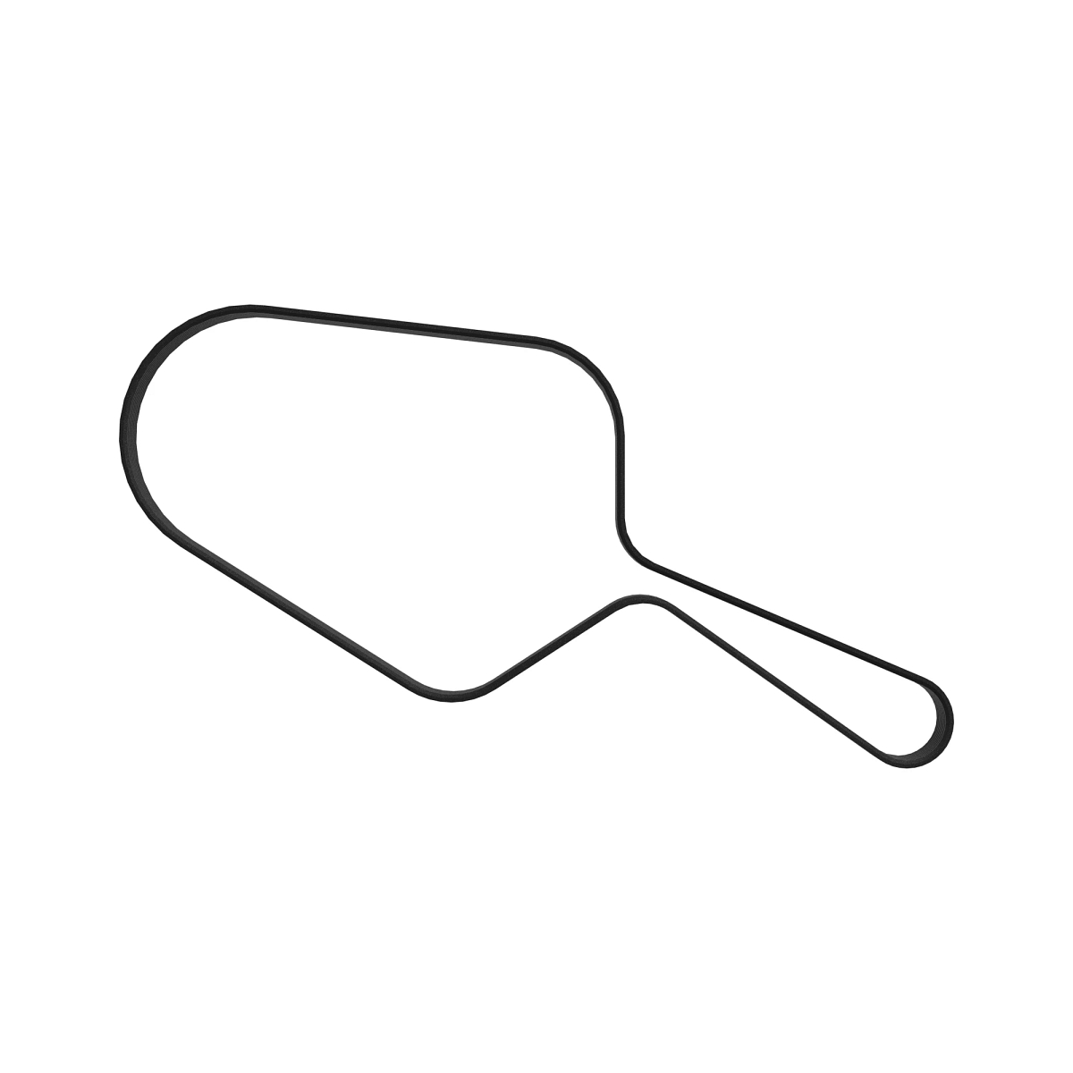 T428818: PK Section V-Belt, Effective Length 1590 mm (62 inch)