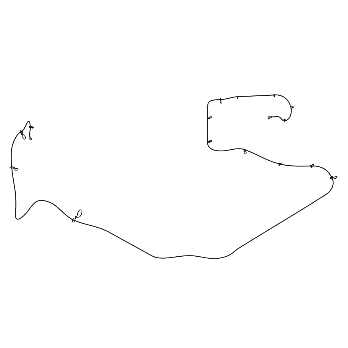 John Deere Intelligent Power Management Tailings Harness - AXE95134