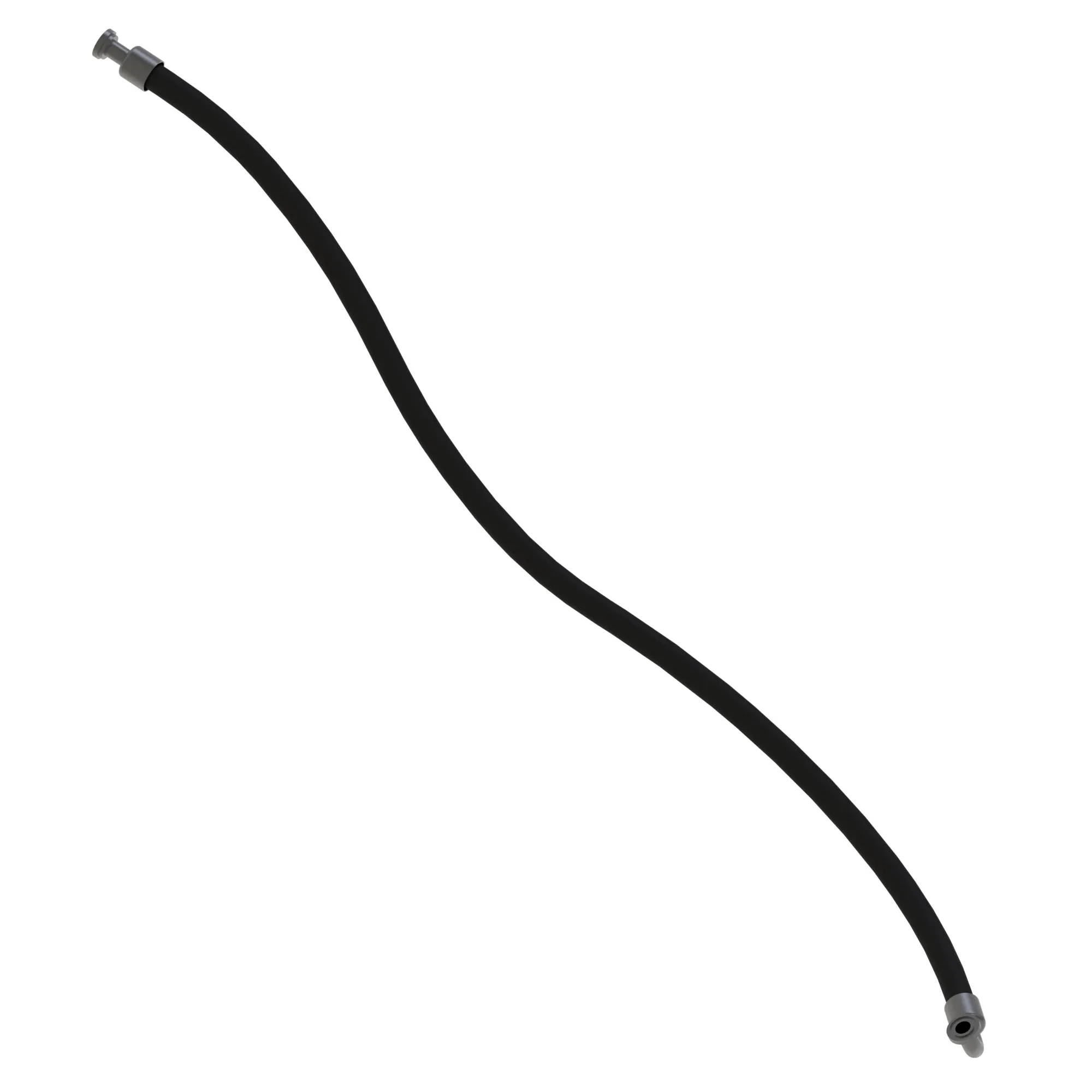 John Deere Ground Drive Pump Line to Engine Hydraulic Hose - AXT20645
