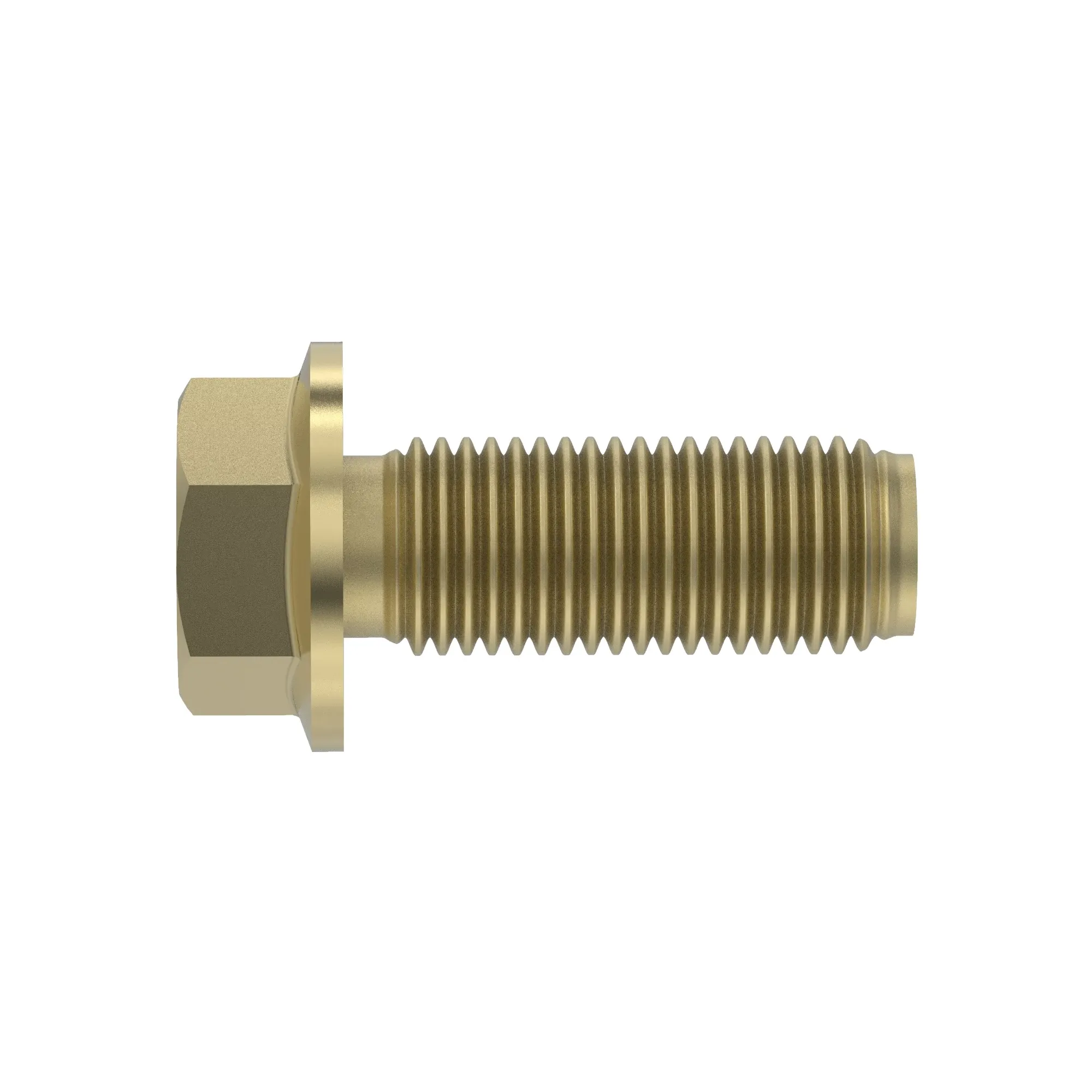 SCREW, FLANGED, METRIC, SERRATED