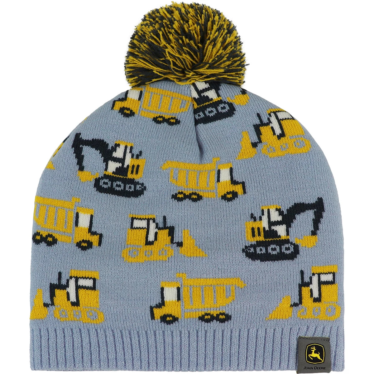 Toddler Construction Element Pom Beanie