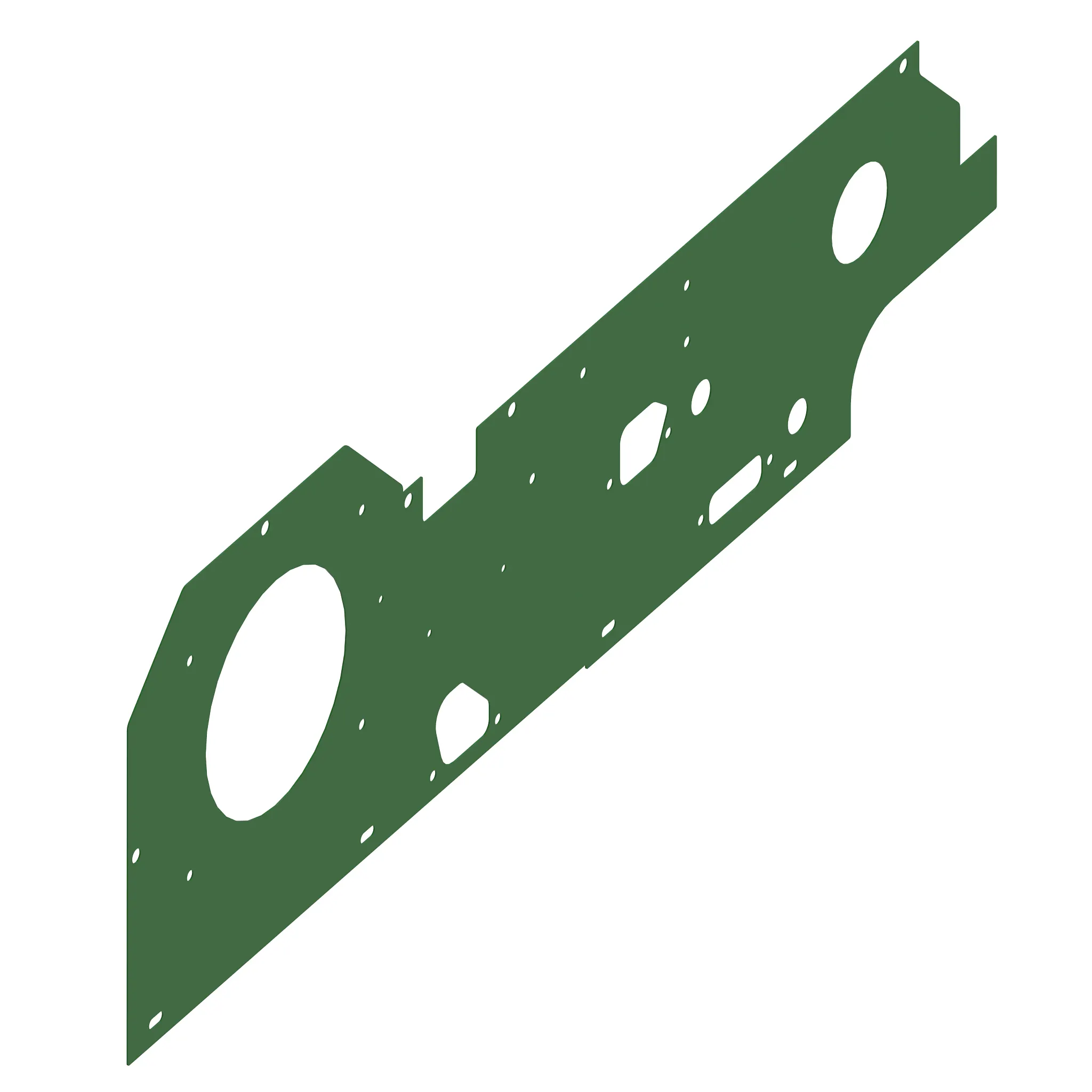Partition for serviceroom X10-2 13,6L