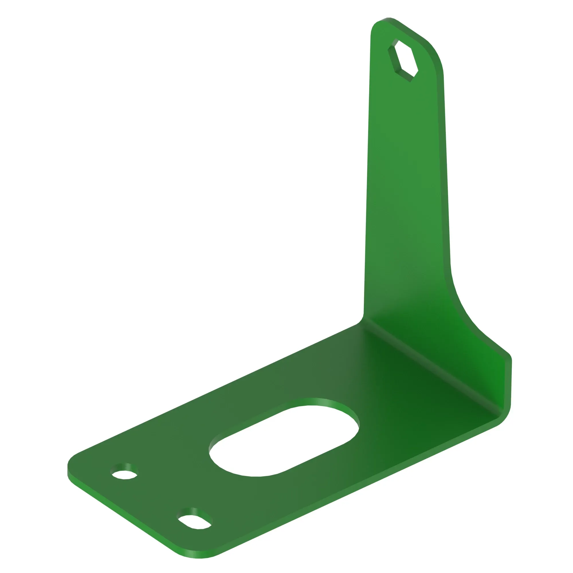 BRACKET, LH FAN SHIELD, STOPPER