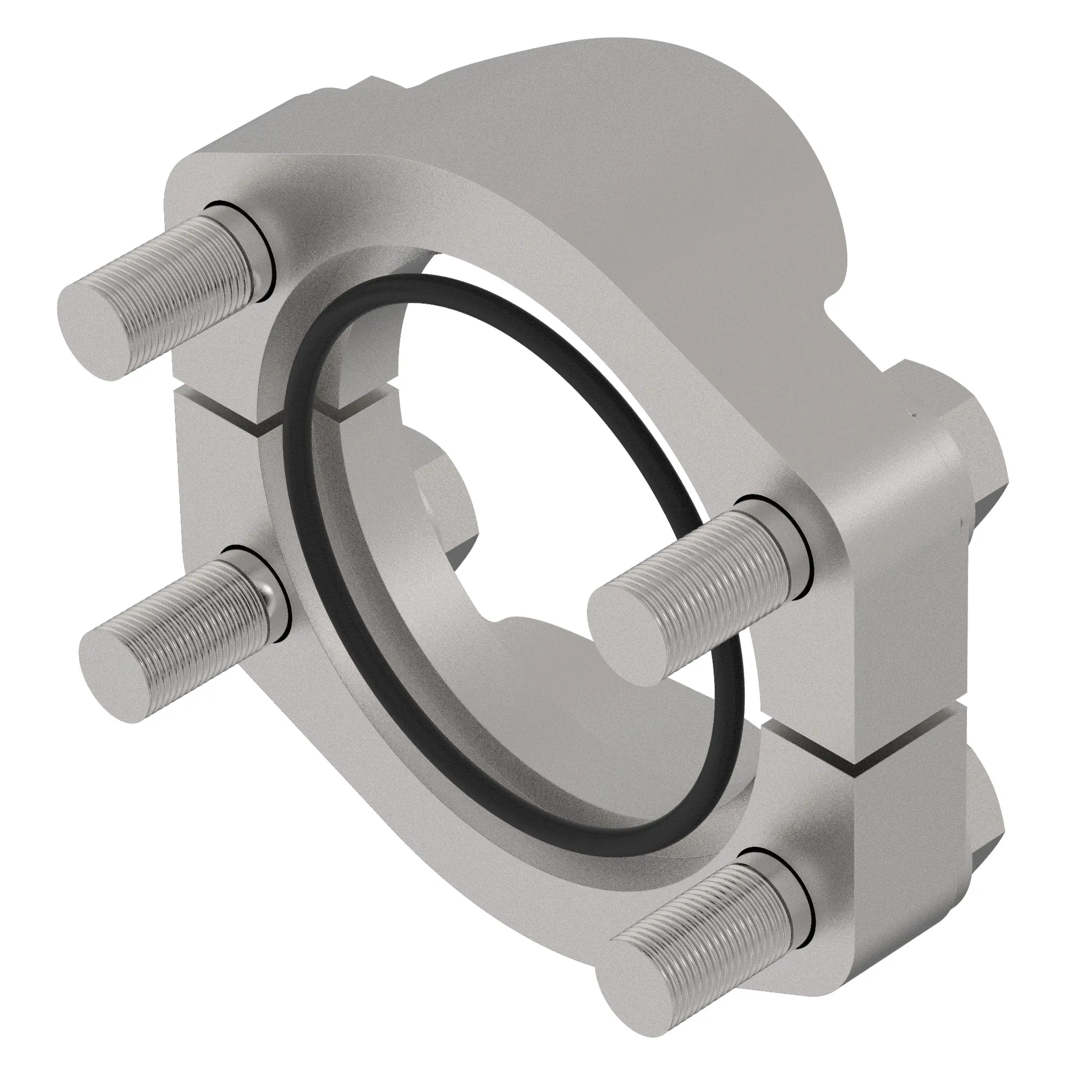 FLANGE FITTING, 4-BOLT KIT, FLANGE