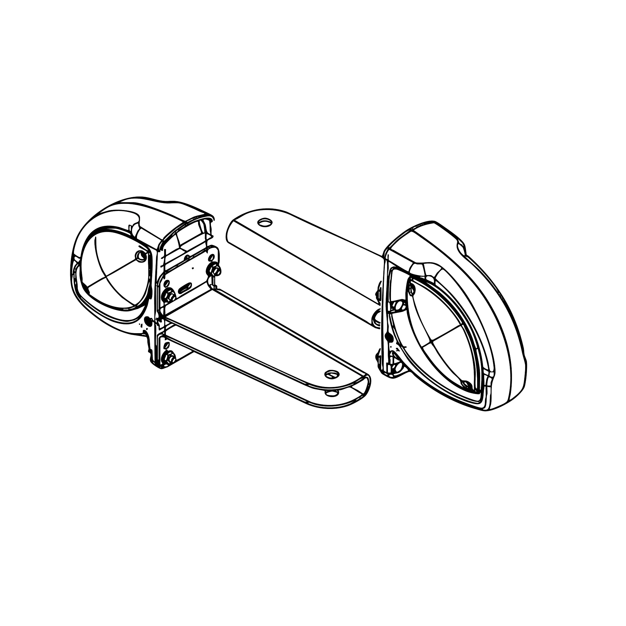 John Deere Header Lighting Assembly, Left Side - AFH210543