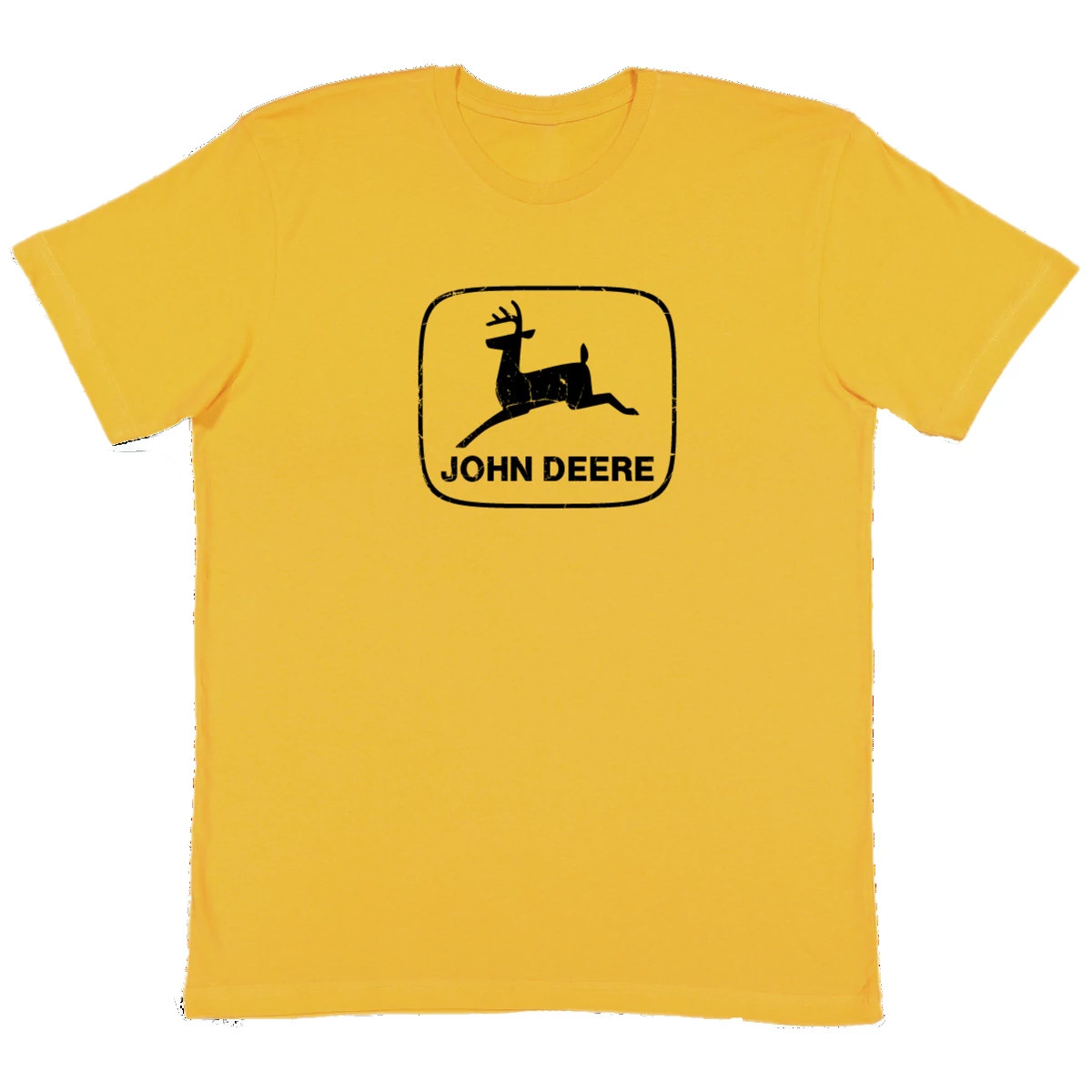Worn Logo Mustard Yellow T-Shirt