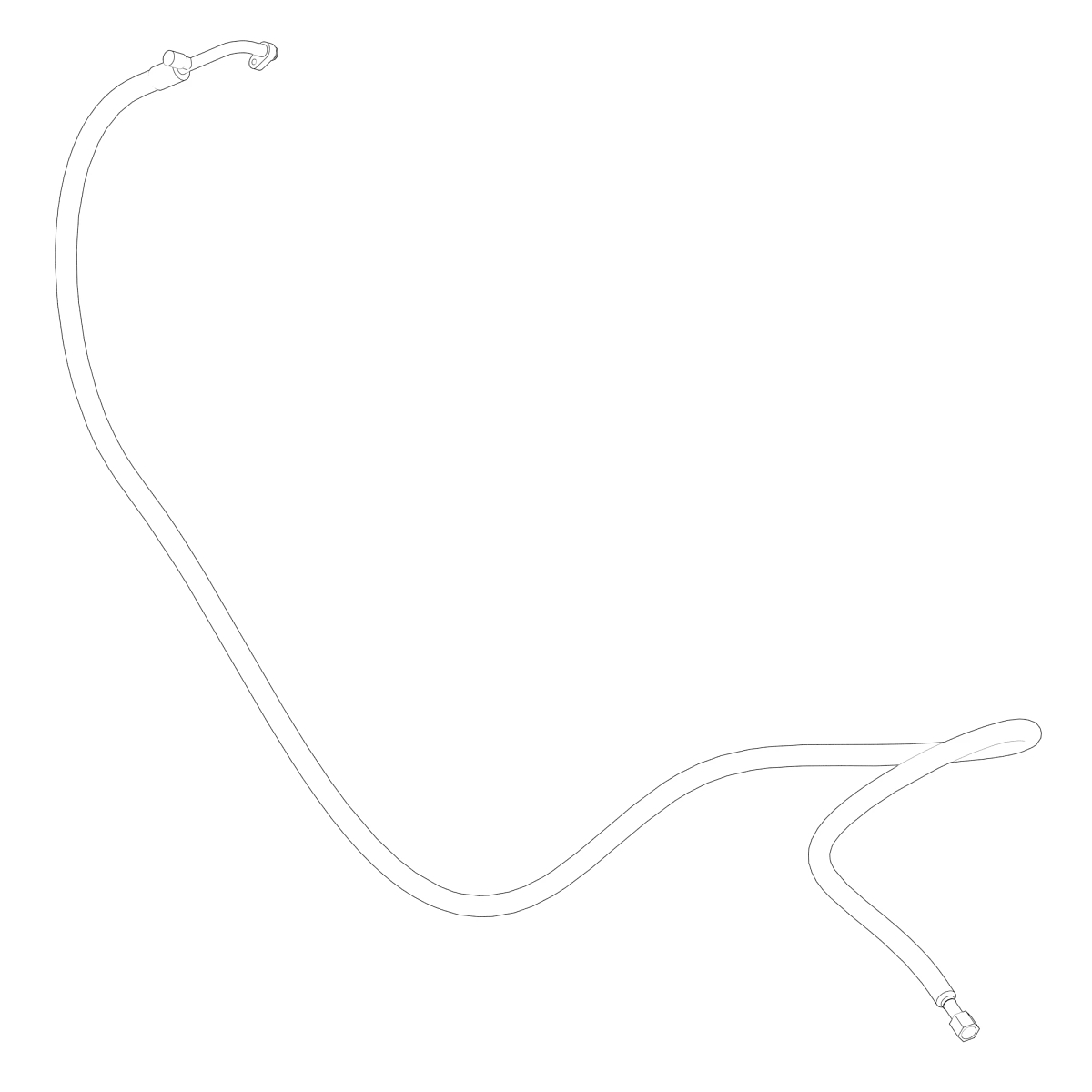 REFRIGERANT HOSE
LENGHT 3550