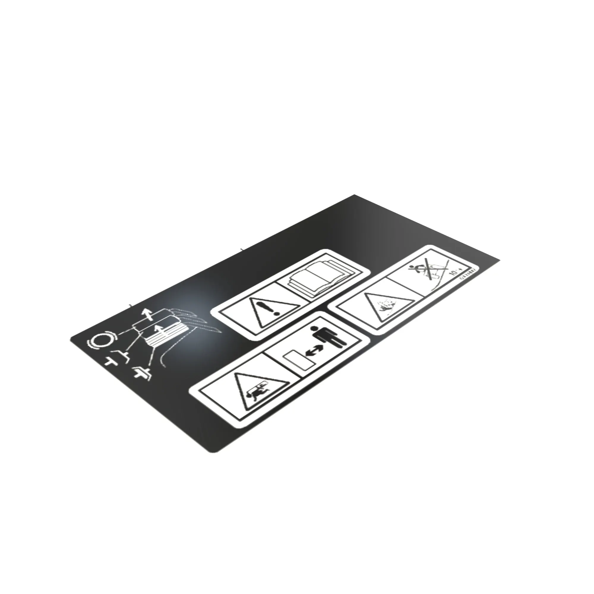 John Deere Multi Hazard Safety Label - GX24842