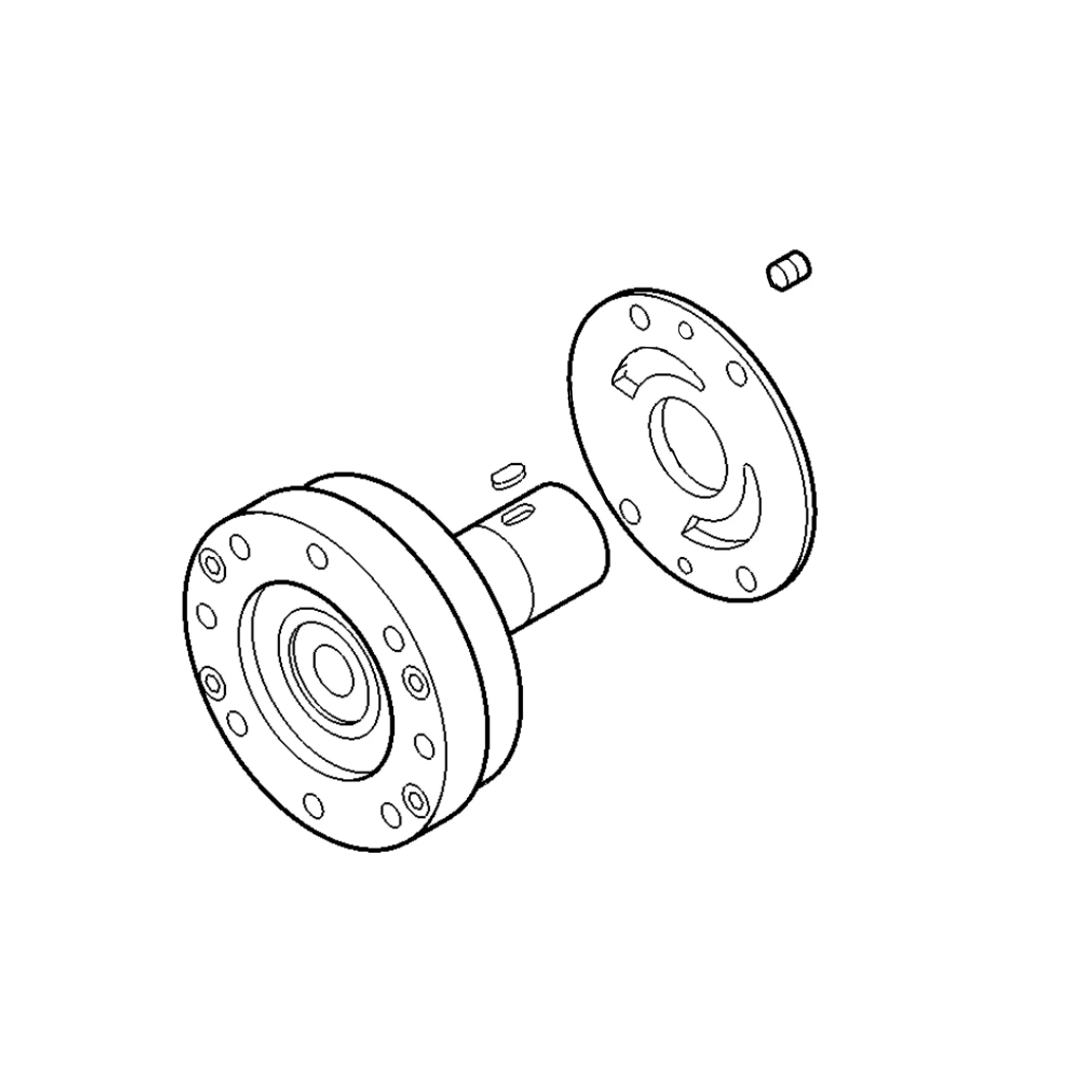 John Deere Hydraulic Pump - AZ101133