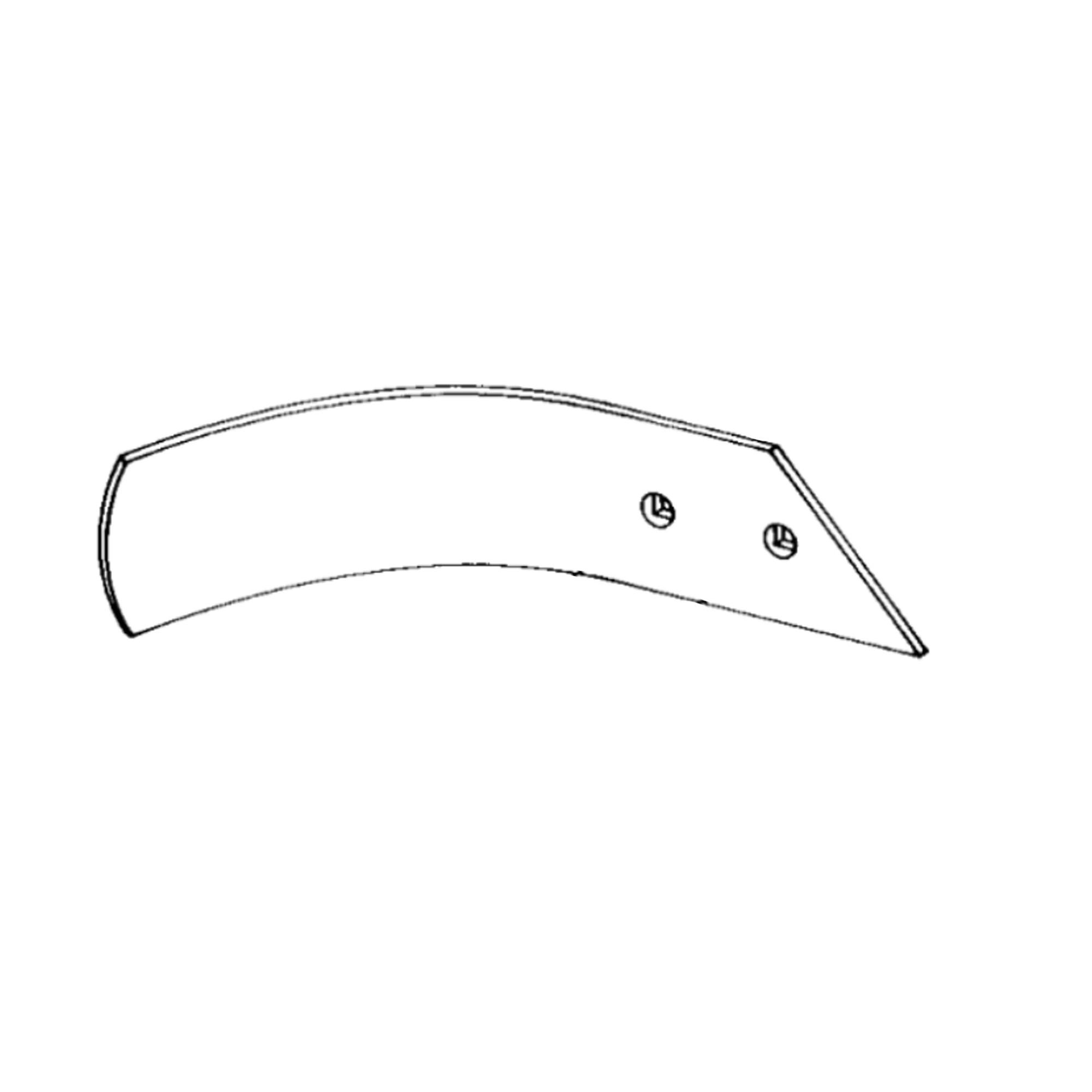 John Deere Trash Board, Right Side - A45379