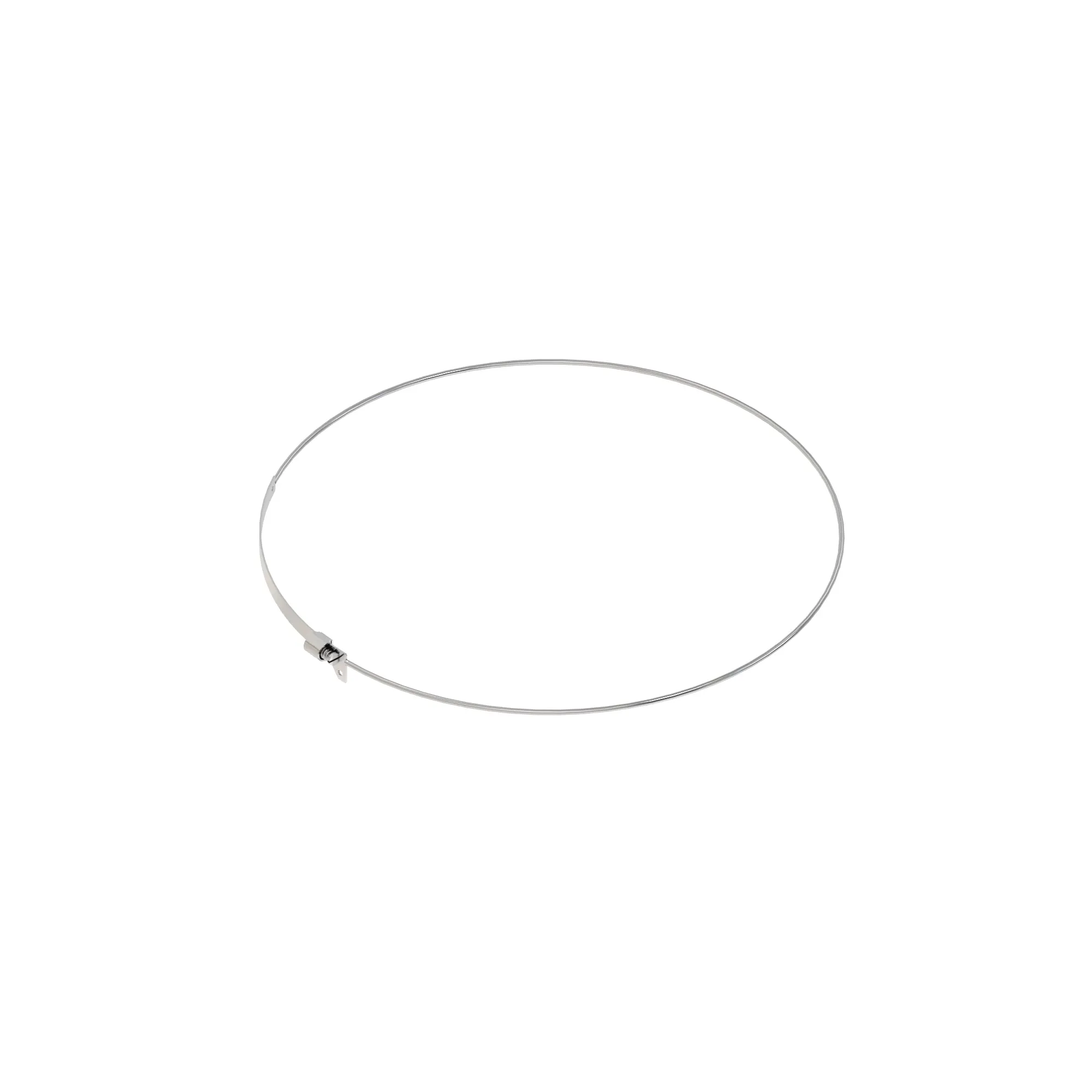 HOSE CLAMP, WORM GEAR, 12 IN. DUCT