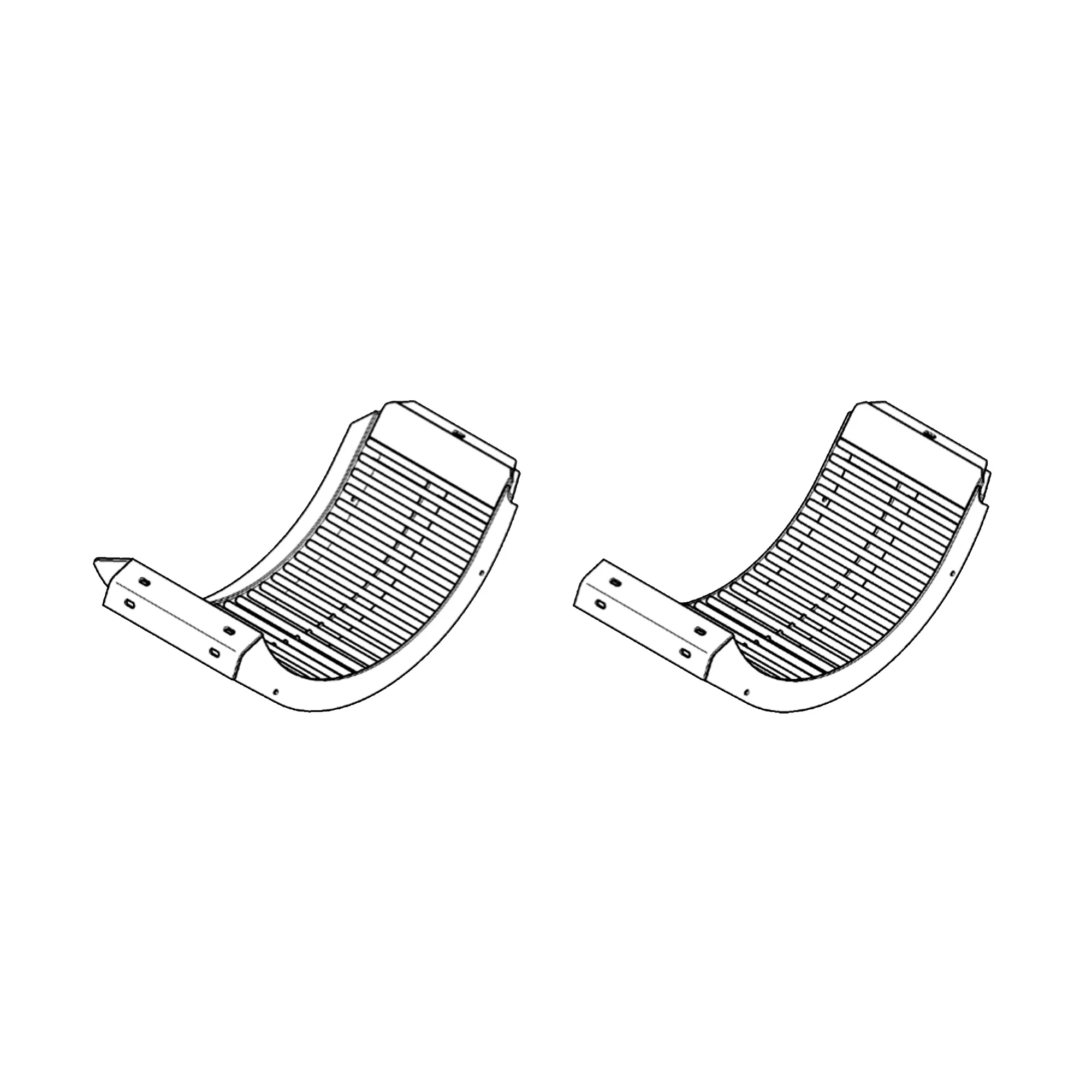 John Deere Set Round Bar Concave Kit - BH84291