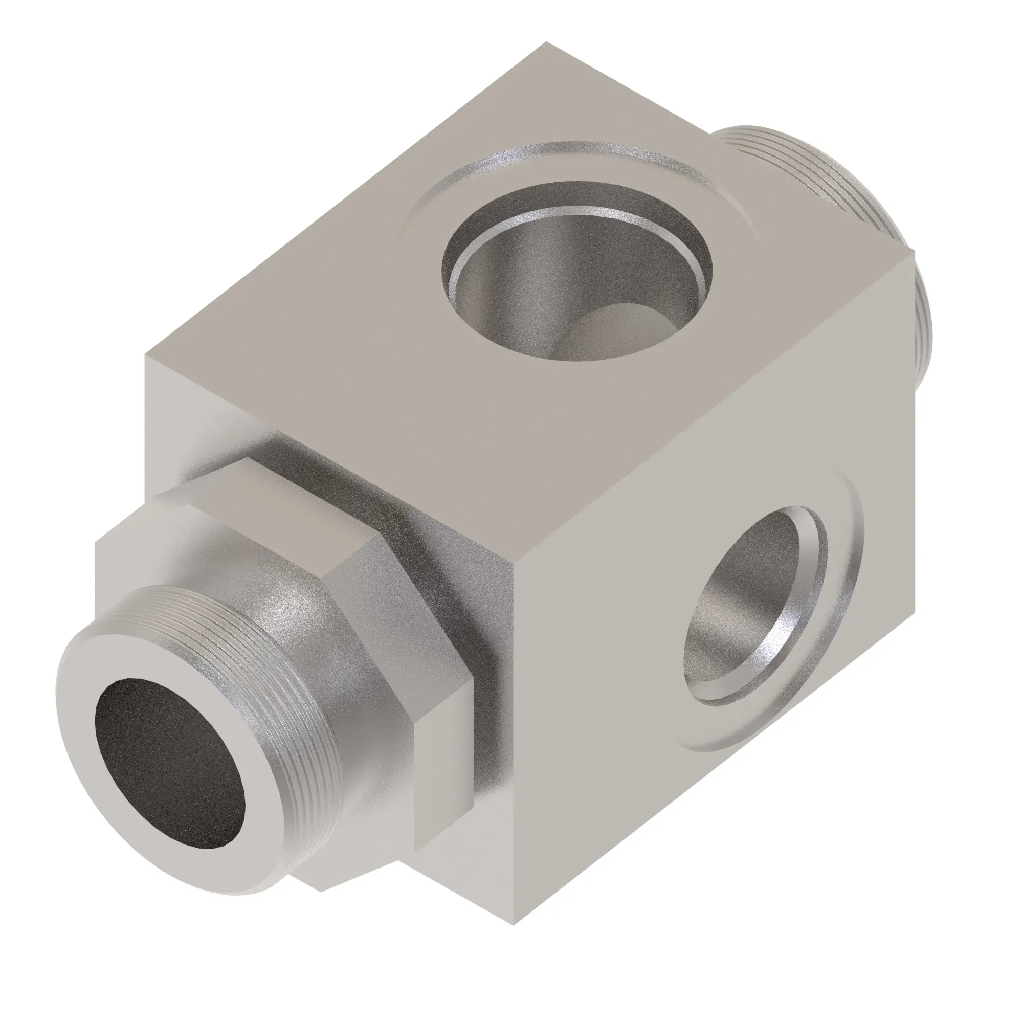 John Deere Hydraulic Cooler By-Pass Fitting - AN374917
