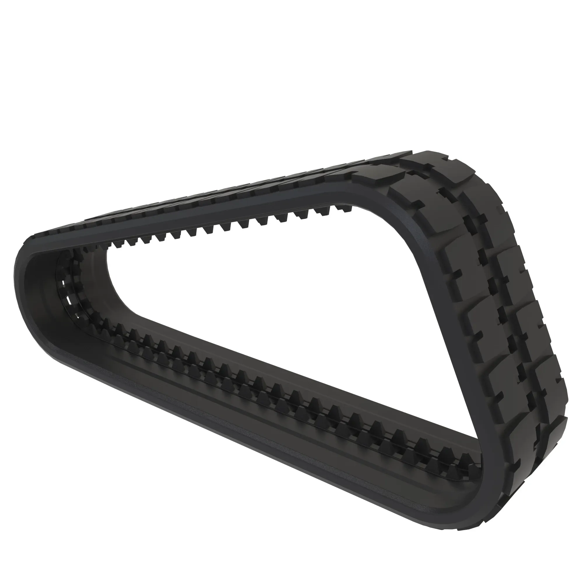 John Deere H-Block Tread Pattern (E1) Rubber Track, Width 400 mm, Pitch 86 mm, Links 52 - T317181