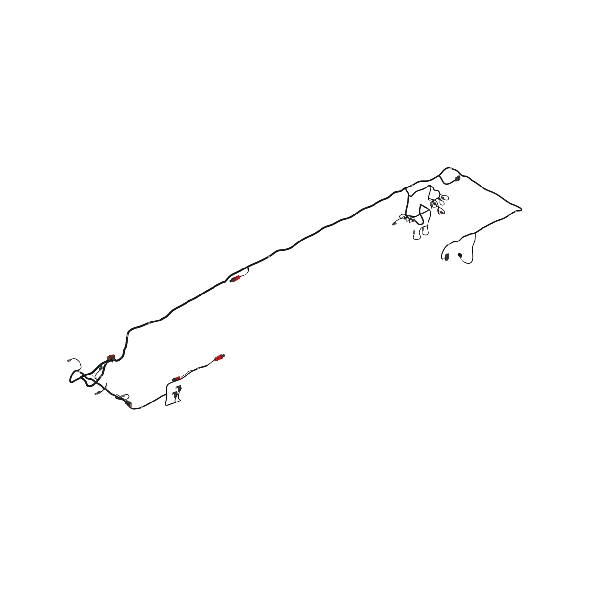 WIRING HARNESS, HARNESS, REAR FRAME